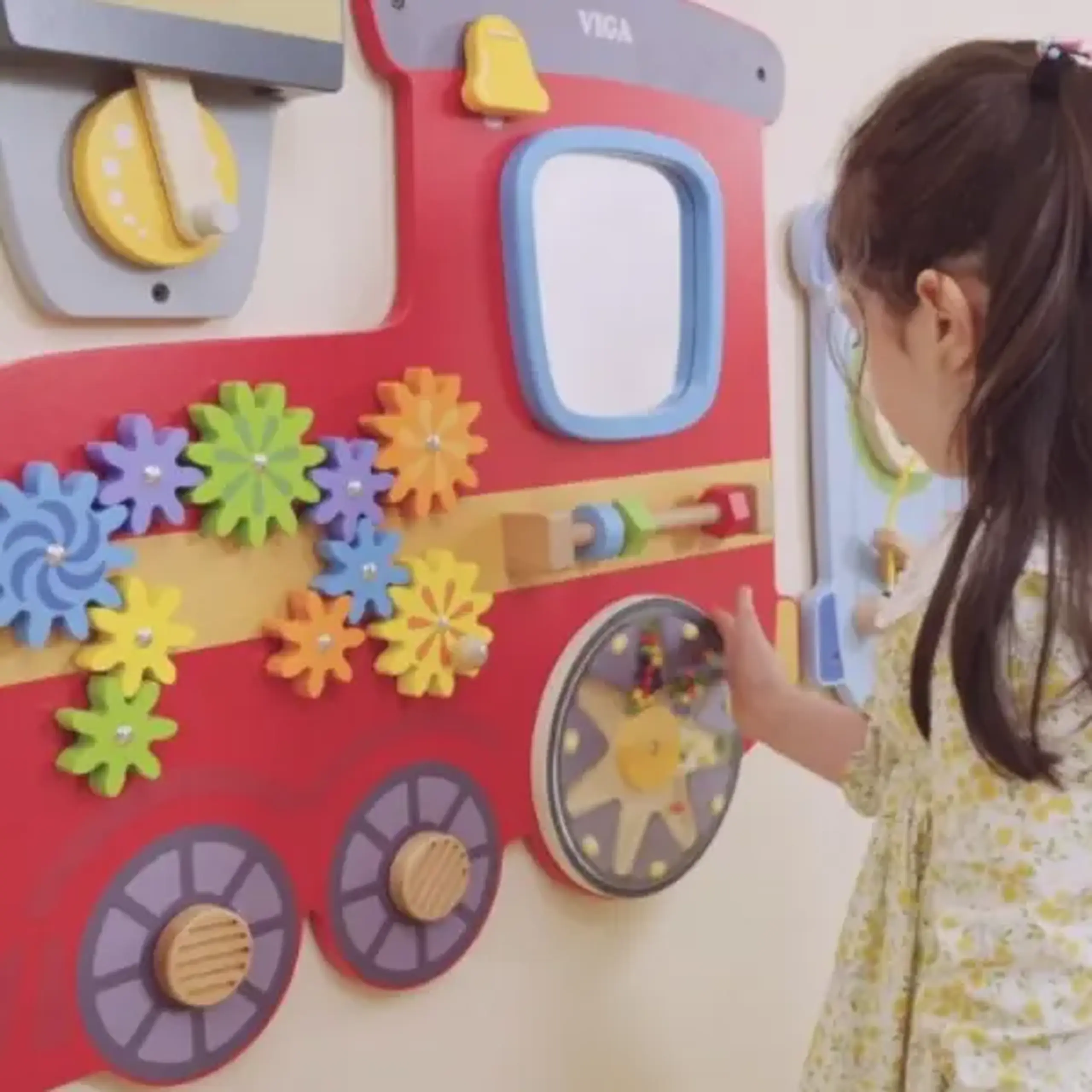 Busyboard (de perete) "Trenuleț"