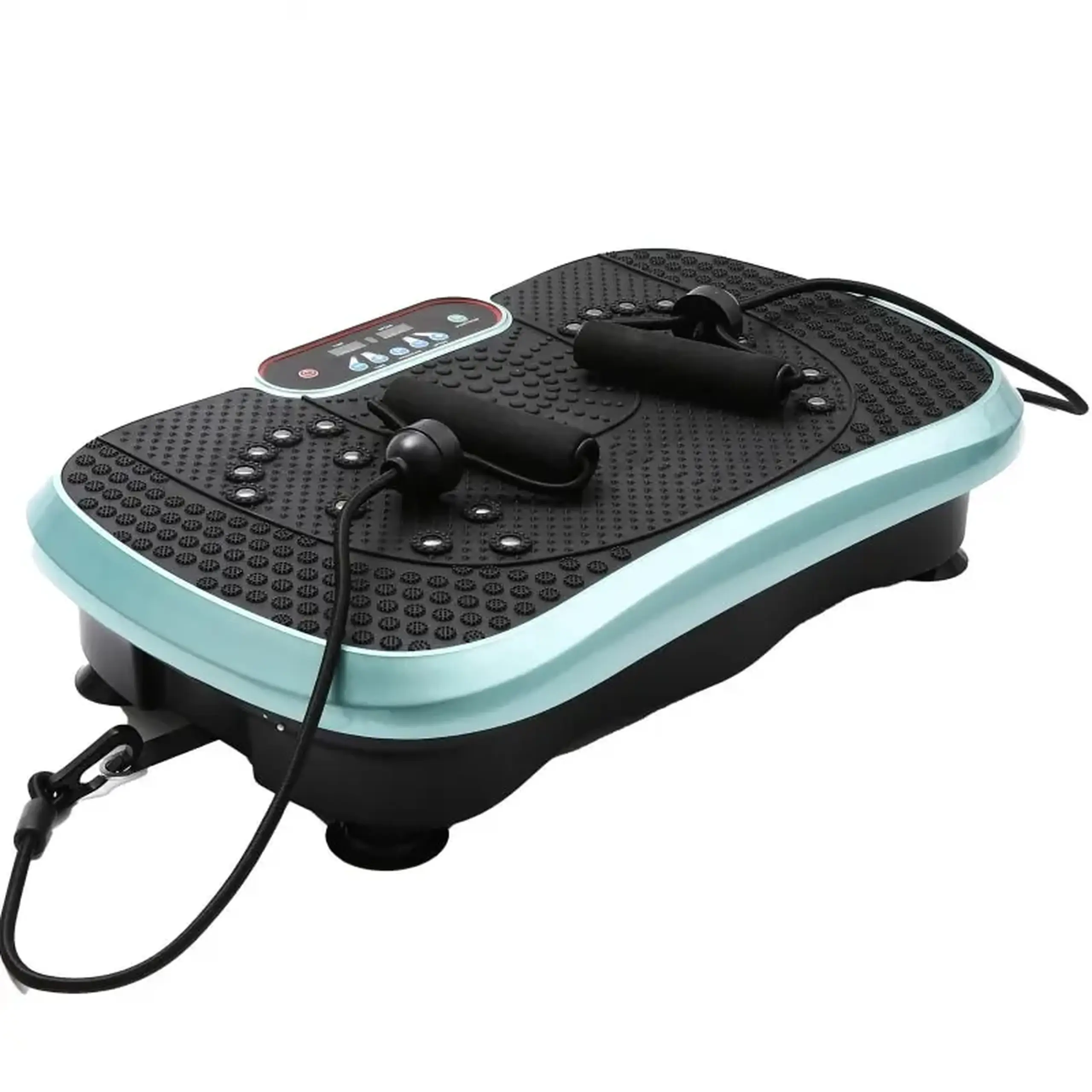 Aparat vibromasaj FitTronic VM1000, 2 x ecran LCD, 99 trepte de viteza, cu telecomanda inclusa, corzi incluse