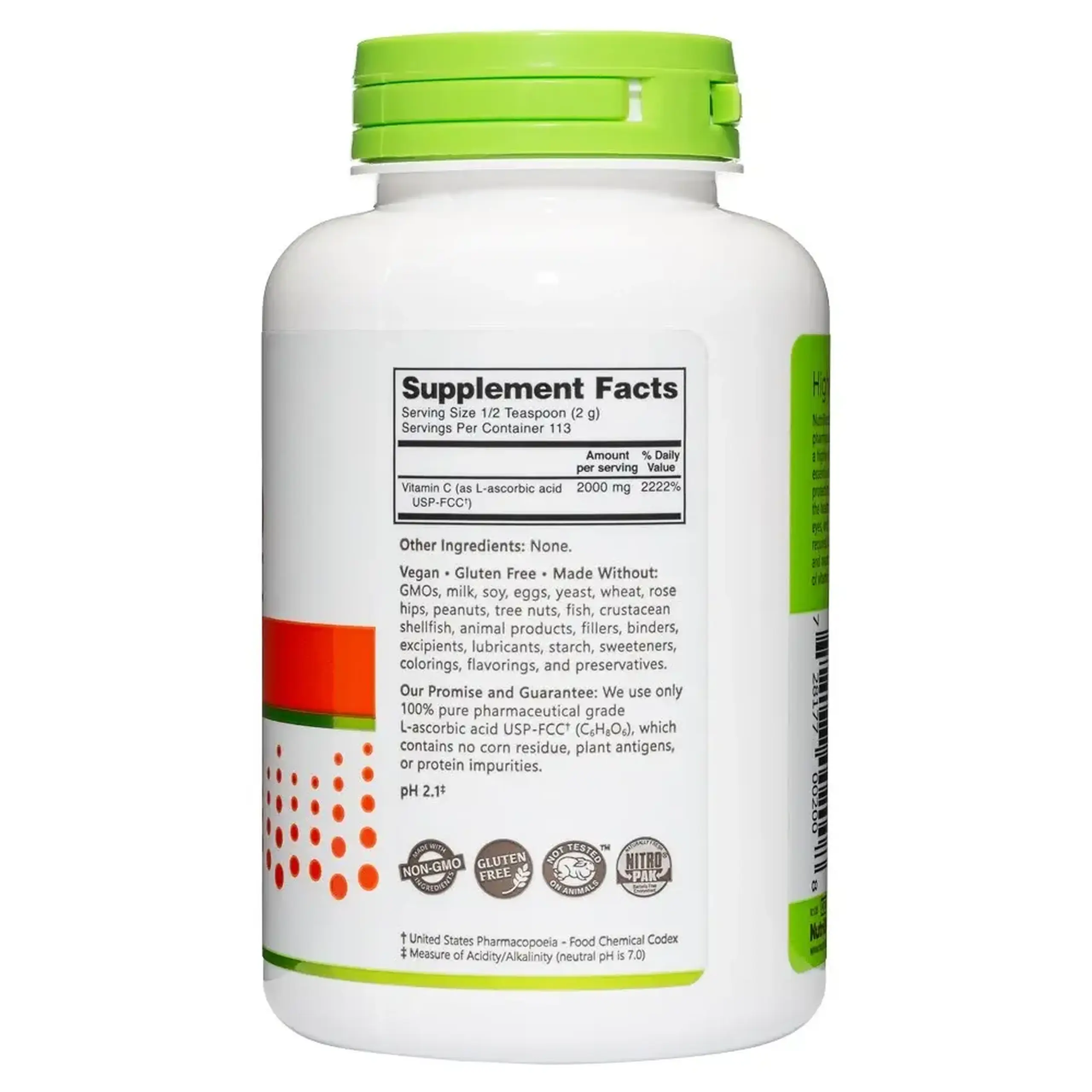 Nutribiotic, Ascorbic Acid Powder, 227 g