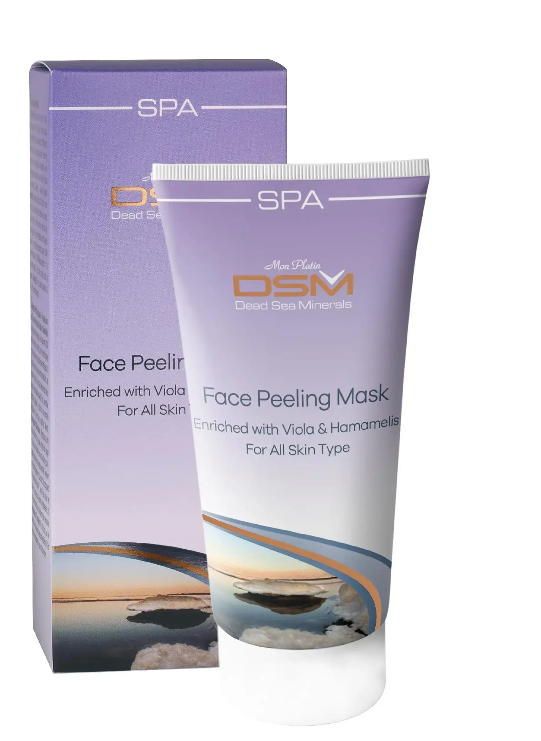 Mască peeling (gomaj) pentru față cu extract de violete și hamamelis 150ml