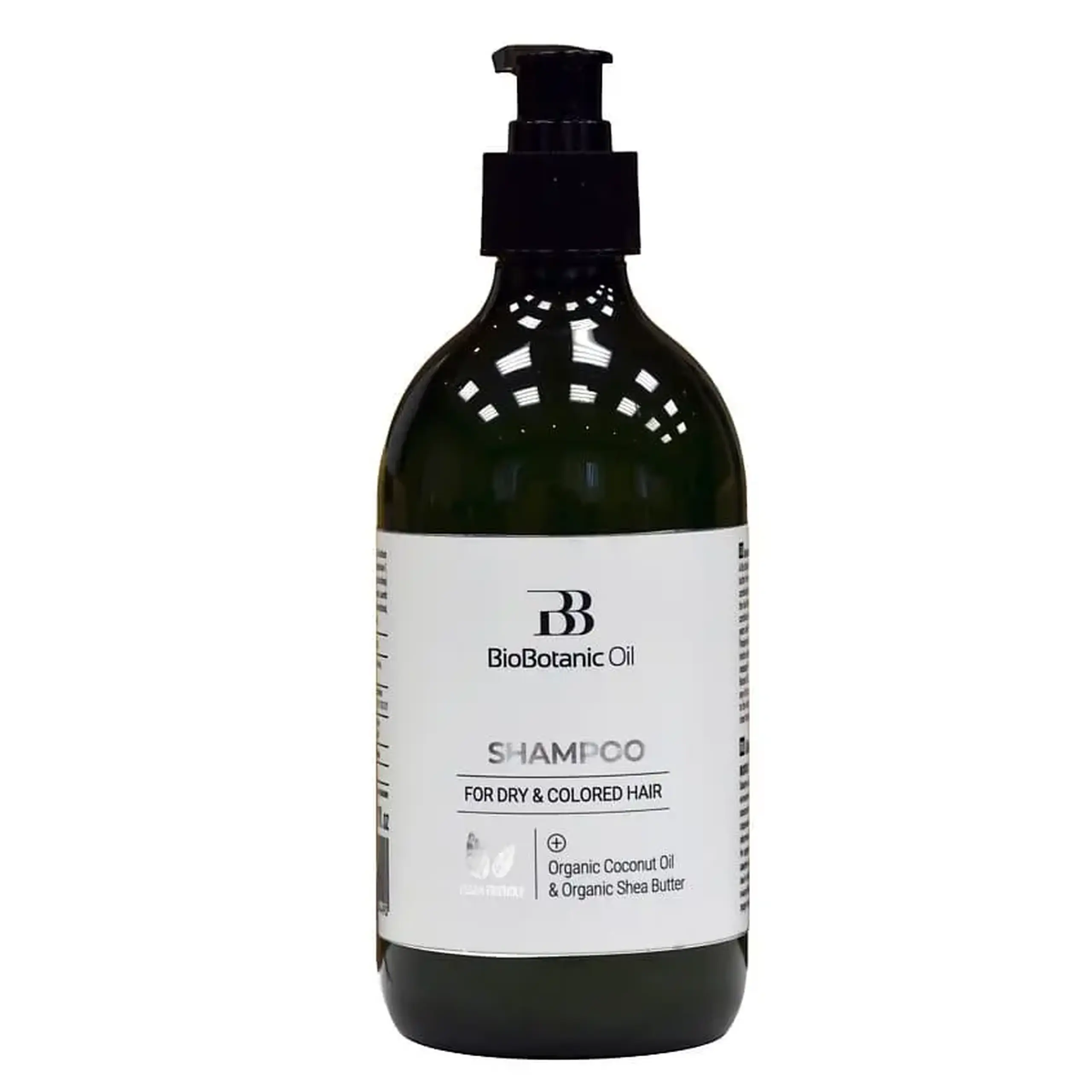 Șampon pentru păr vopsit, deteriorat și uscat cu ulei de cocos organic și ulei de shea 500ml