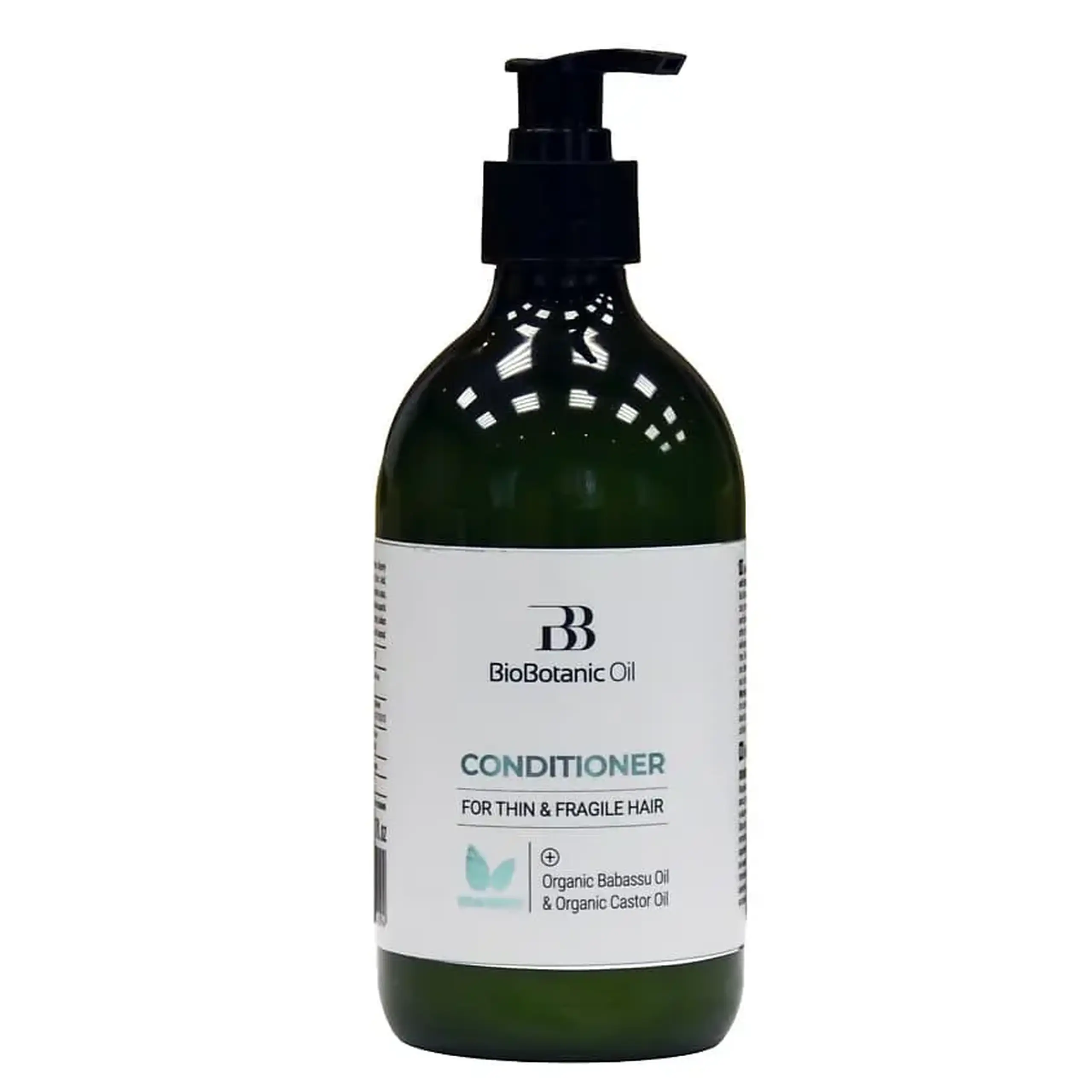 Balsam pentru păr subțire și fragil cu ulei de Babassu Organic și ulei de Ricin 500ml