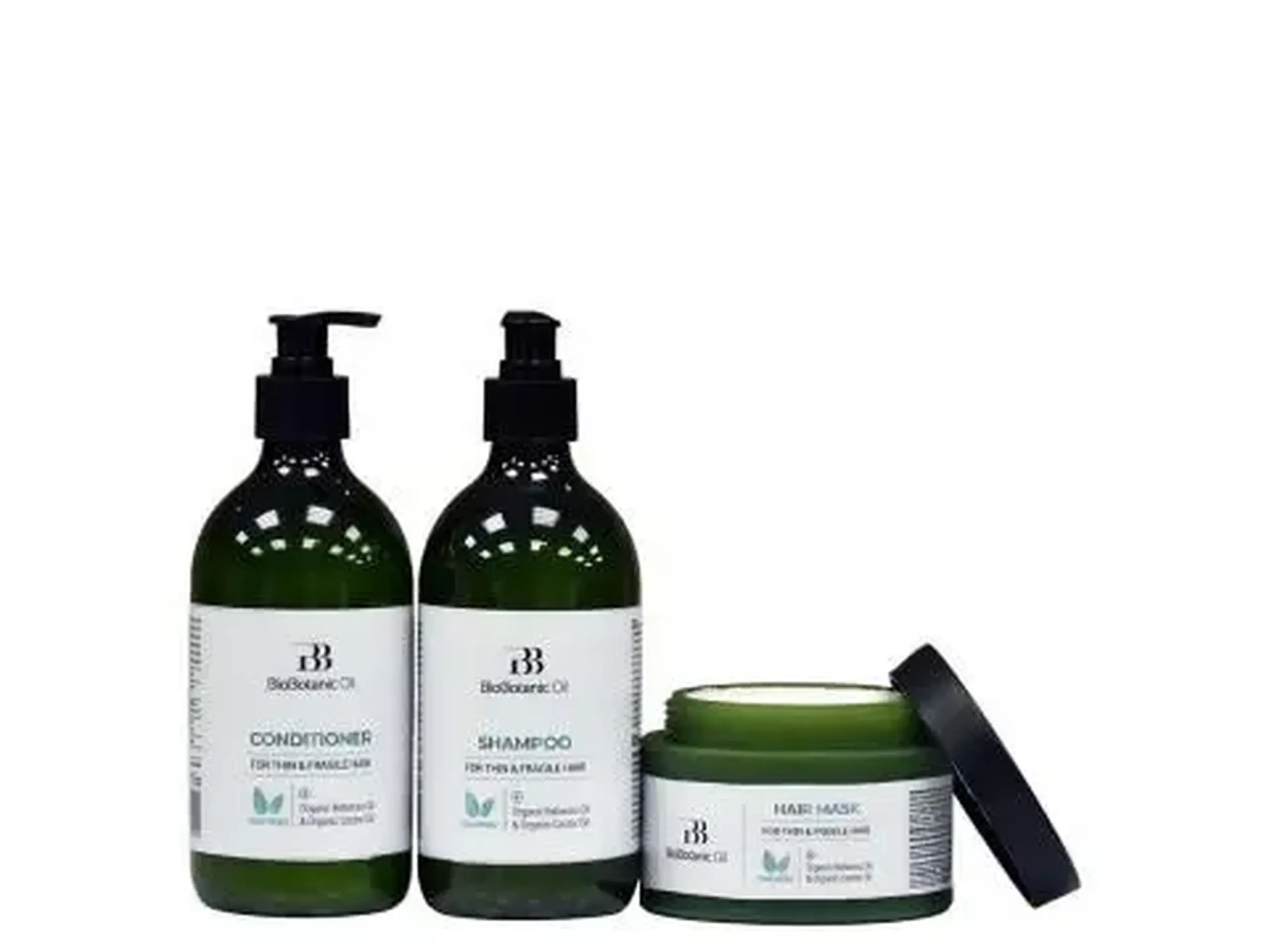 Balsam pentru păr subțire și fragil cu ulei de Babassu Organic și ulei de Ricin 500ml
