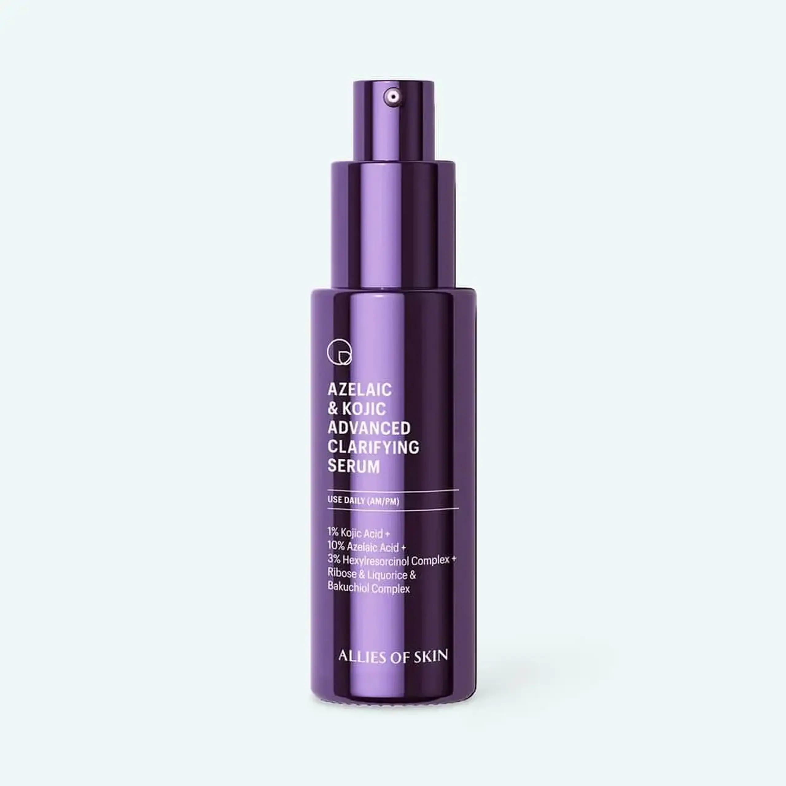 Ser pentru uniformizarea tenului Allies of Skin Azelaic & Kojic Advanced Clarifying Serum 30ml