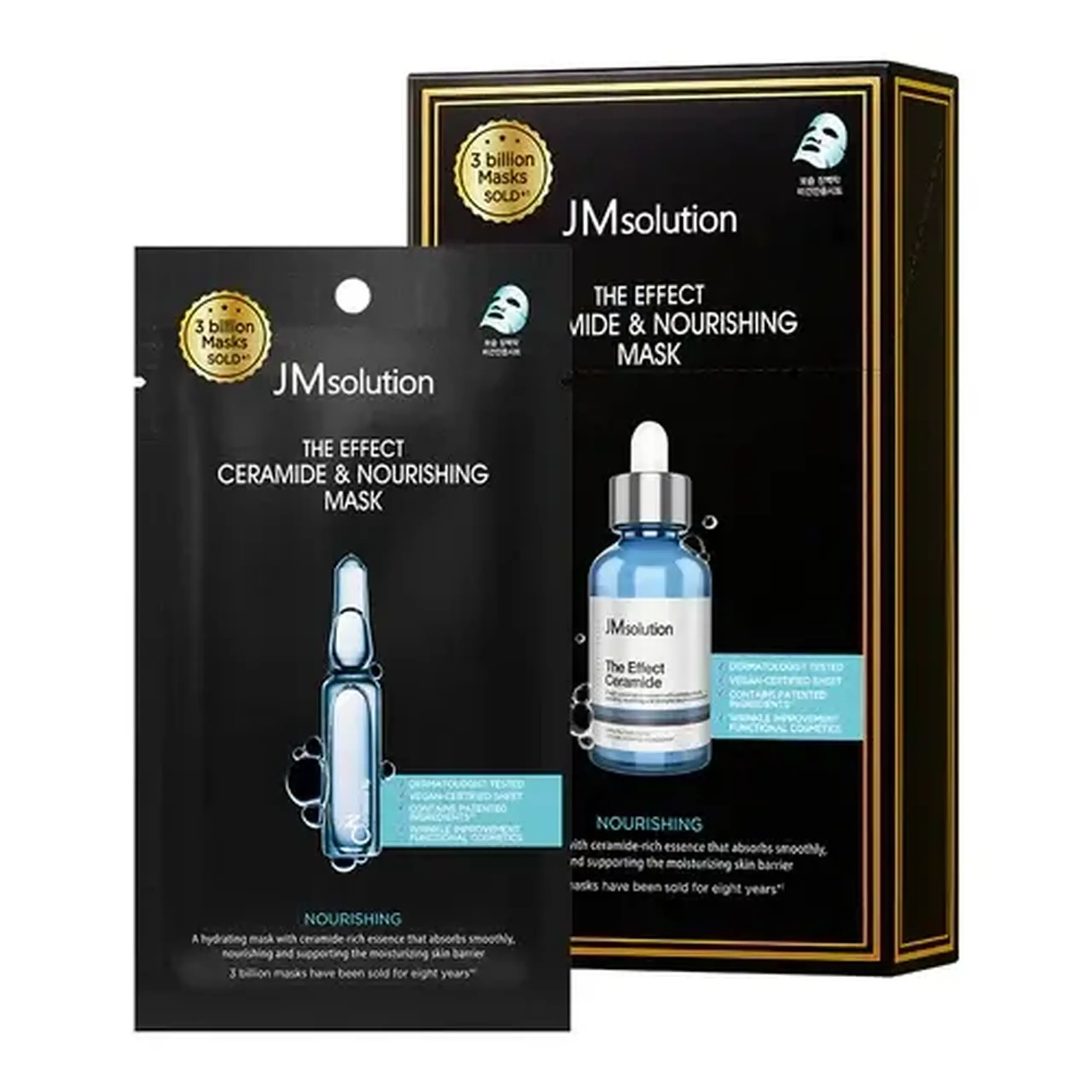 JM Solution, The Effect Ceramide & Nourishing Mask, 24 ml