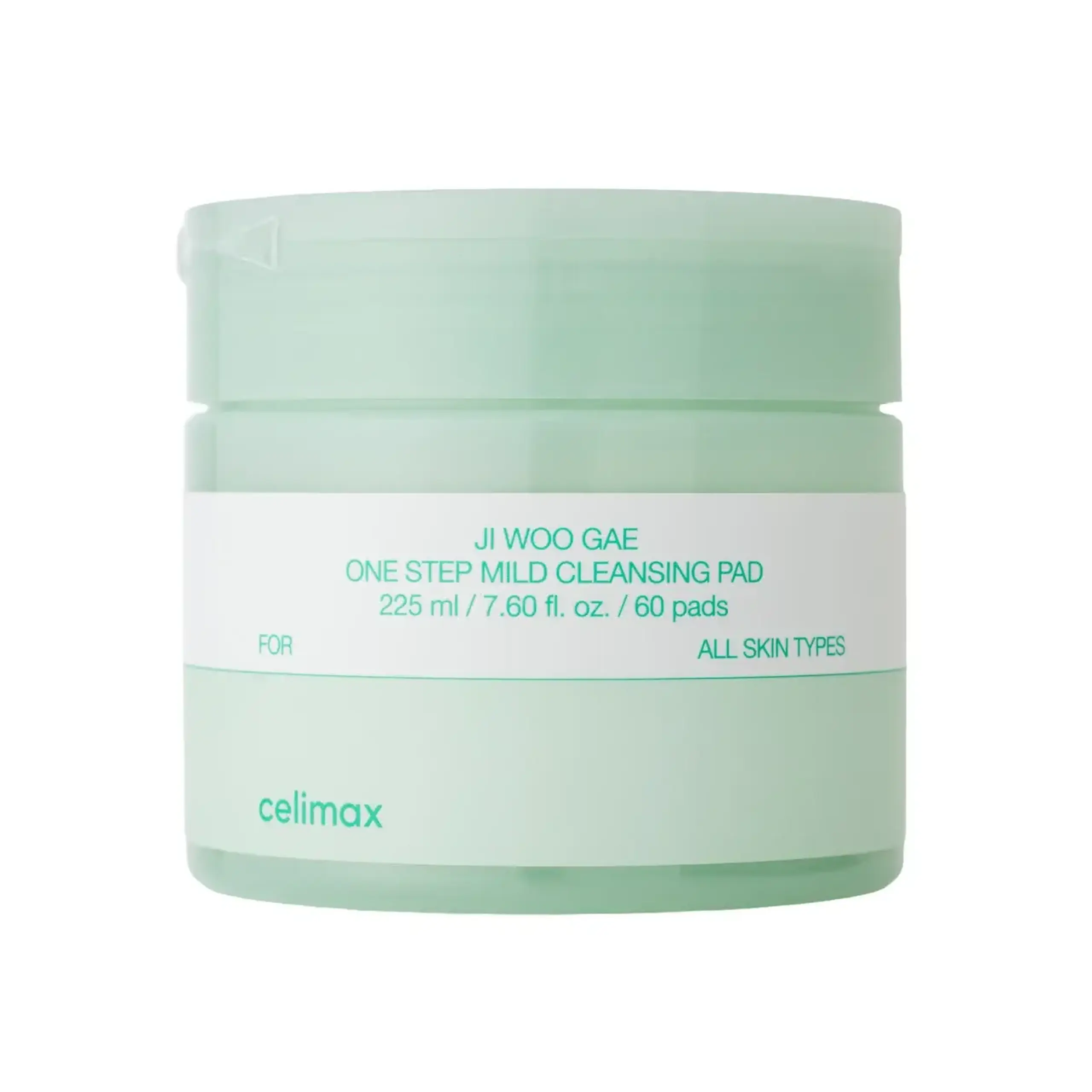 Celimax, Ji Woo Gae One Step Mild Cleansing Pad, 60 Pads