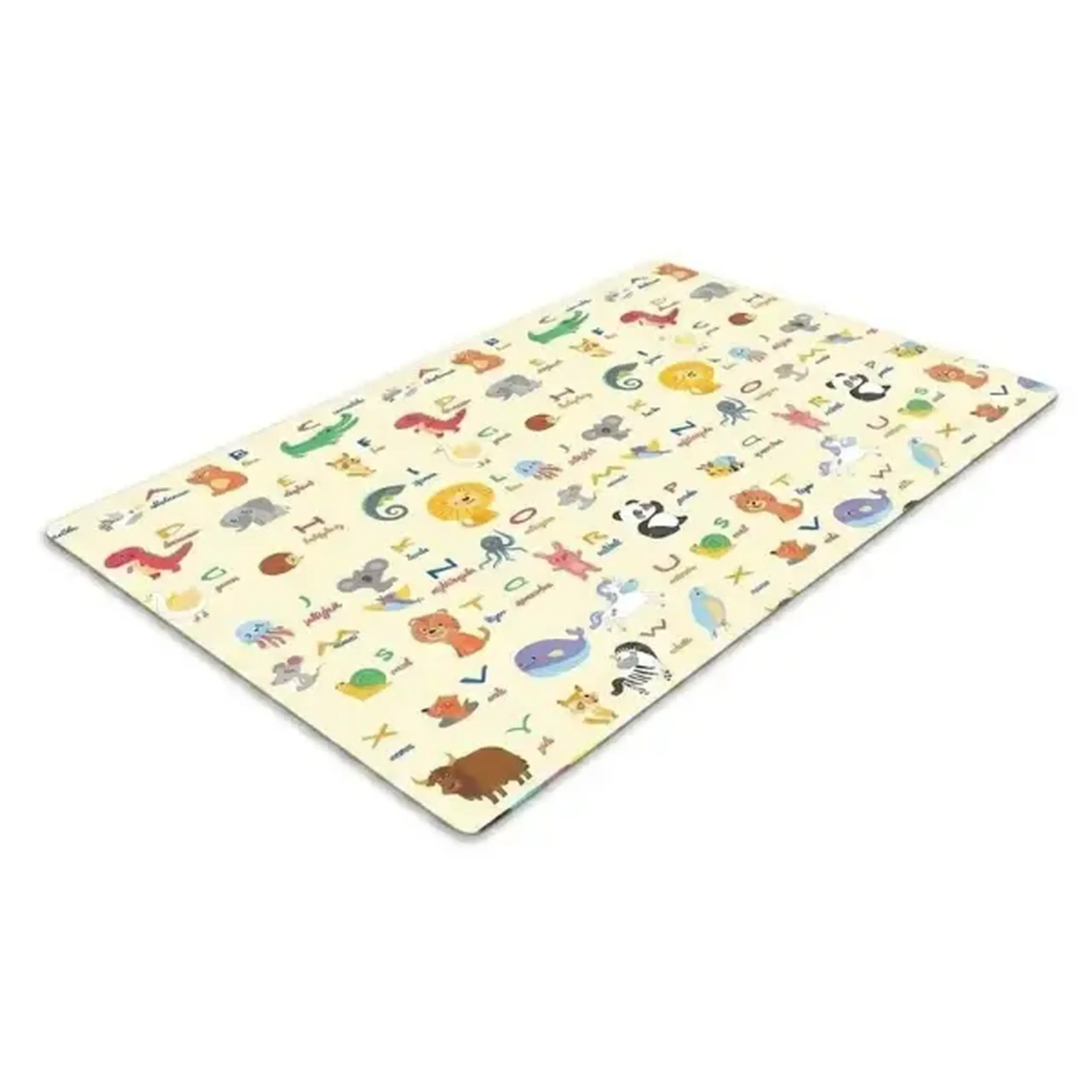 Covoras educativ cu 2 fete, impermeabil, educativ, 180 x 120 x 1 cm