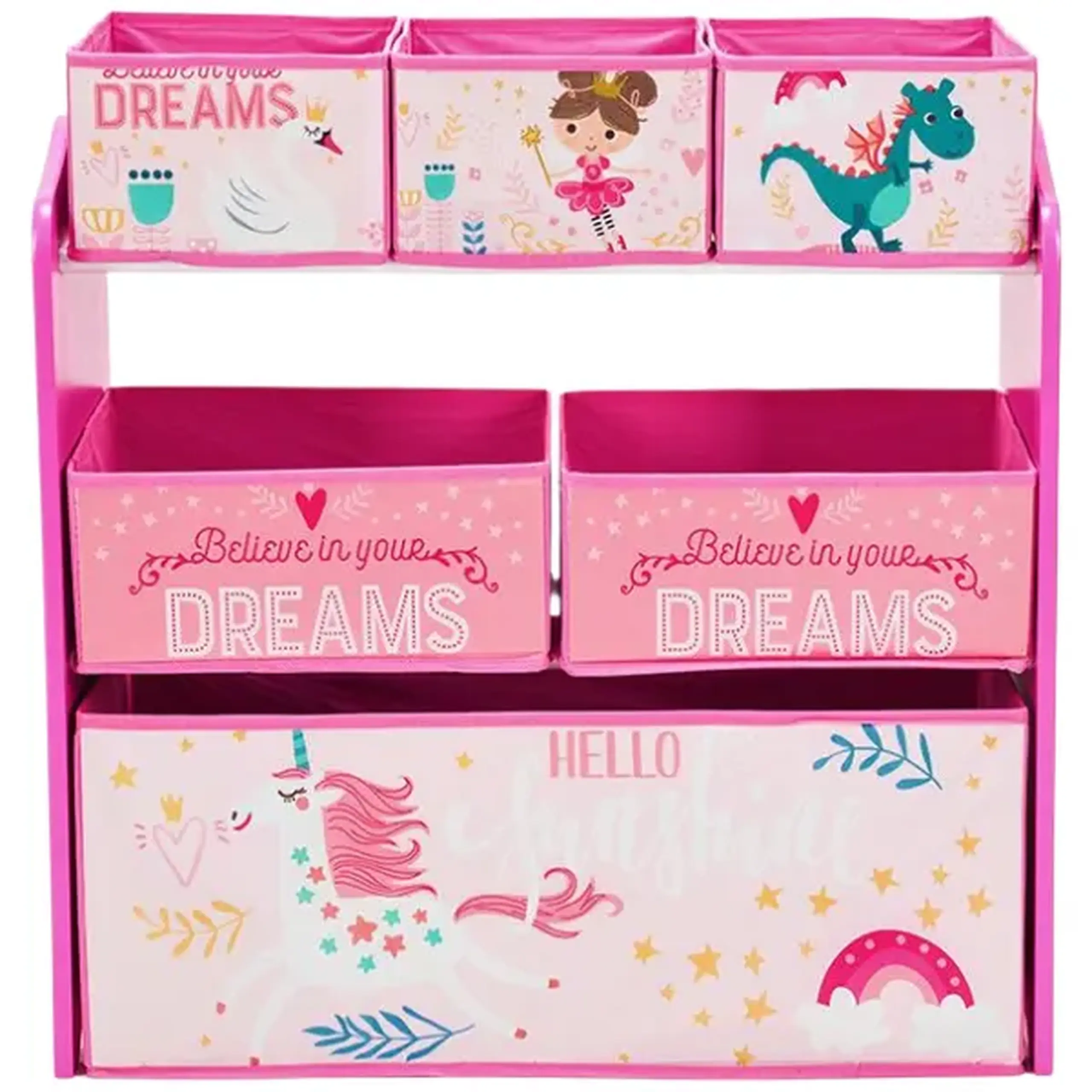 Dulap depozitare jucarii "Believe in your dreams"