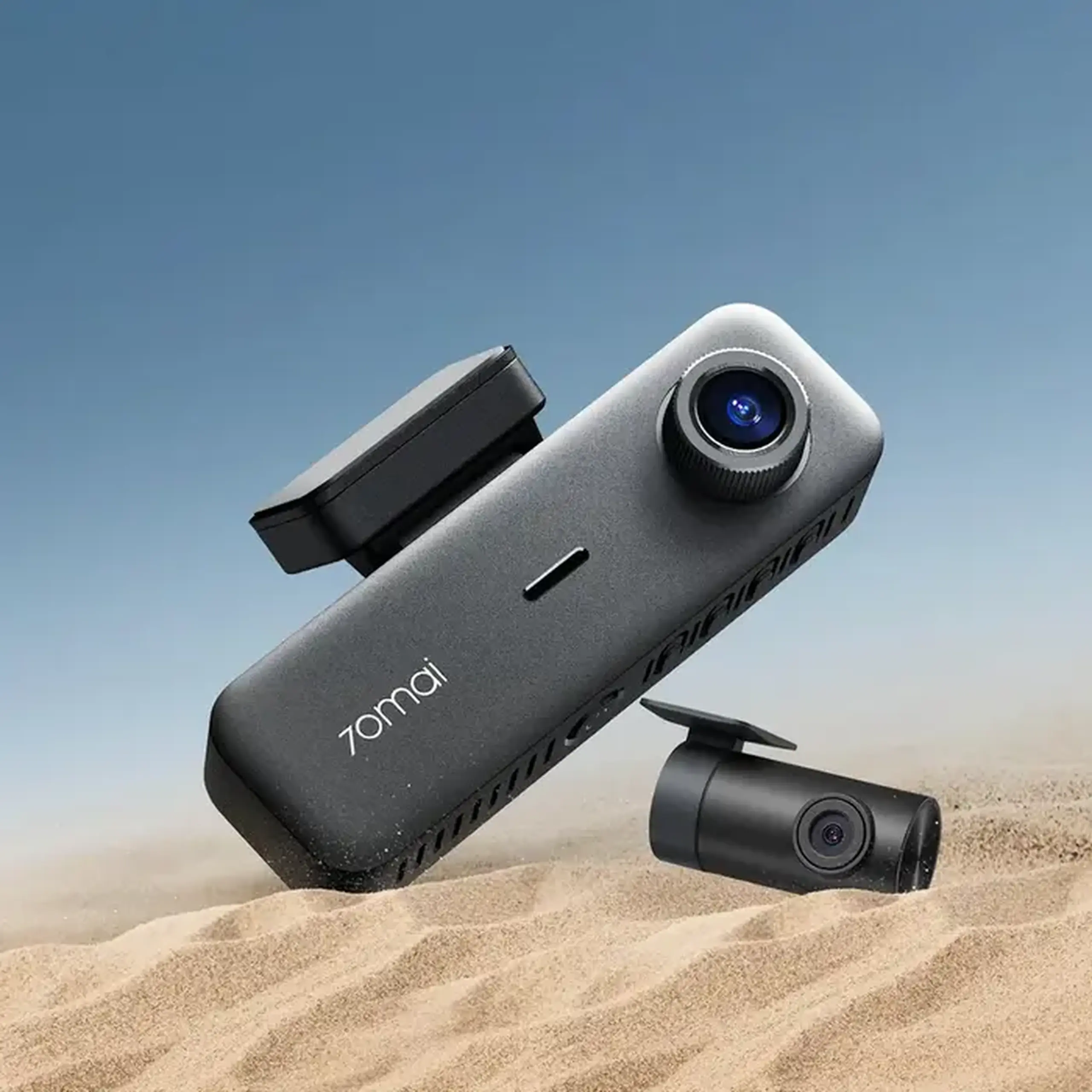 Set Dash Cam față și spate 70mai T400-1 + Rear Cam RC21, Negru