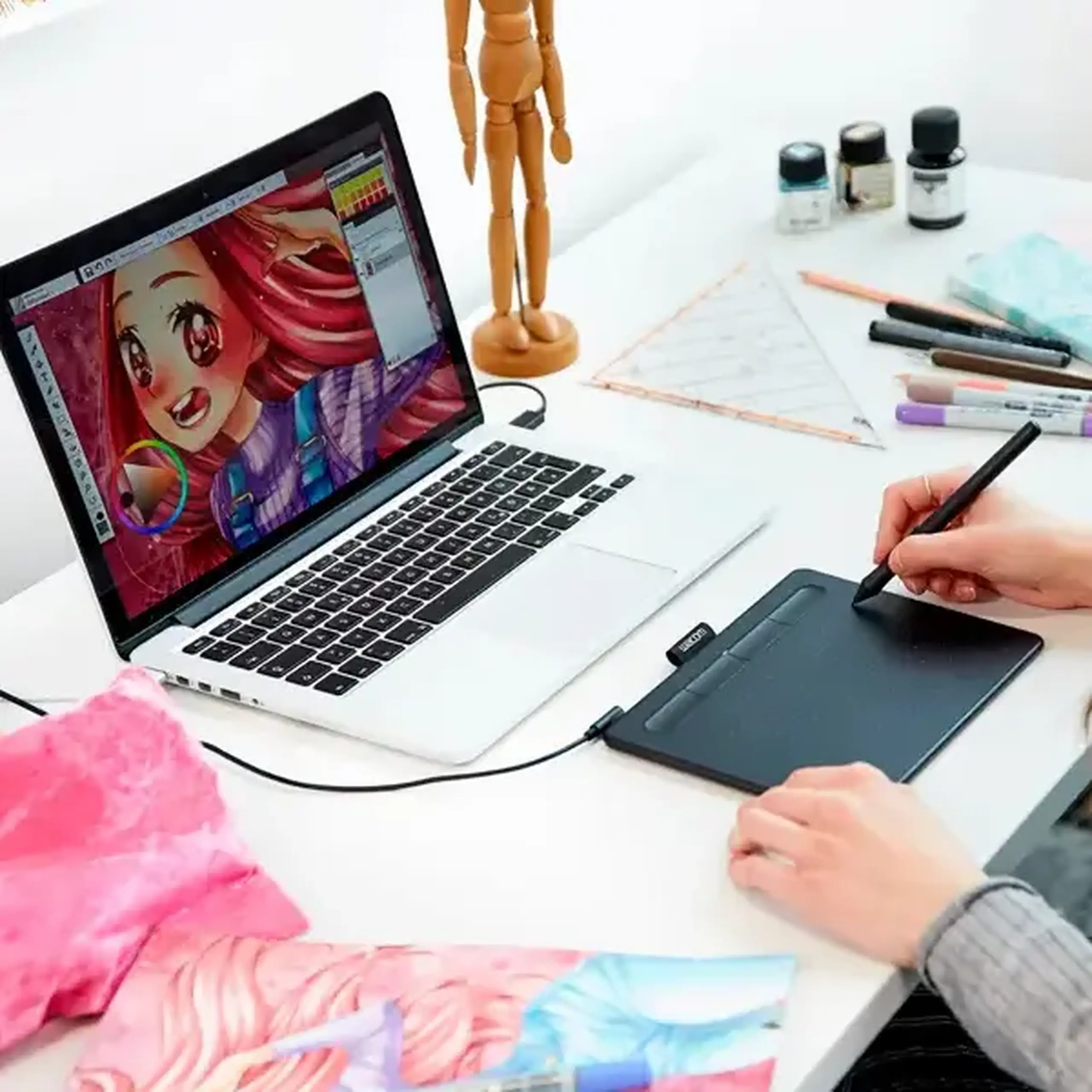 Tabletă Grafică Wacom Intuos S, Negru