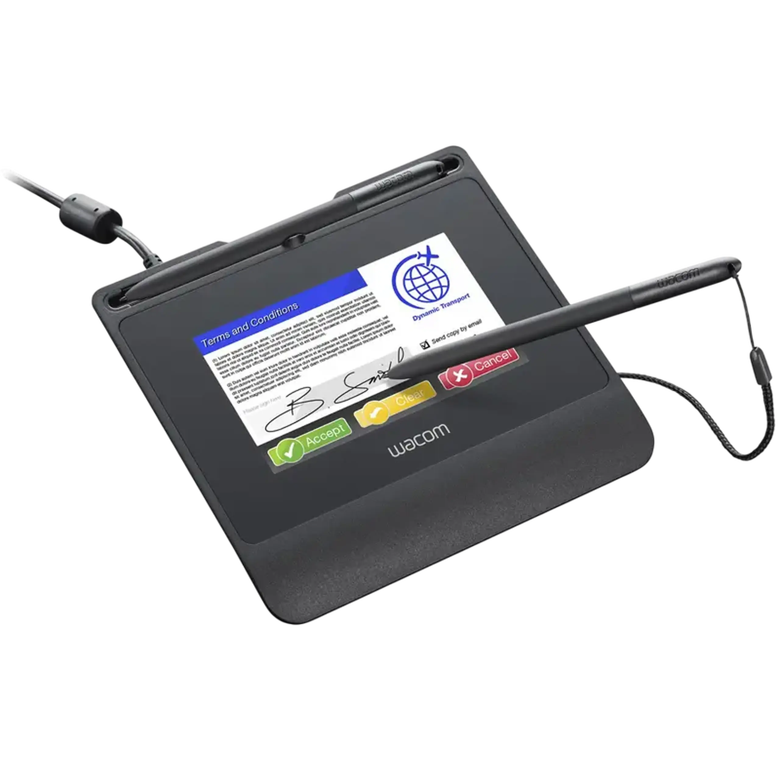 Tabletă Grafică pentru semnătură Wacom STU540, Negru