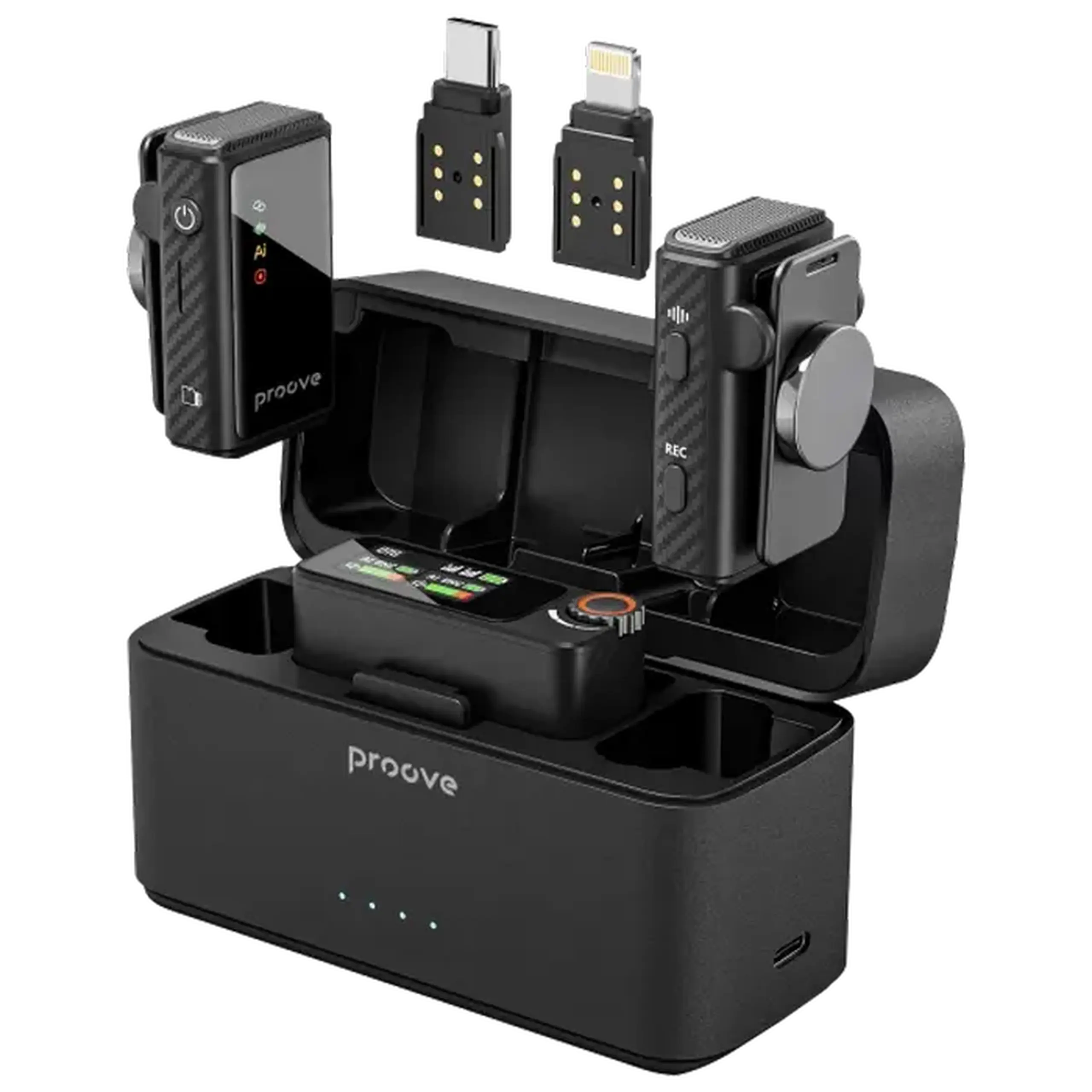 Microfon vocal Proove Forum Pro, Fără fir, Negru