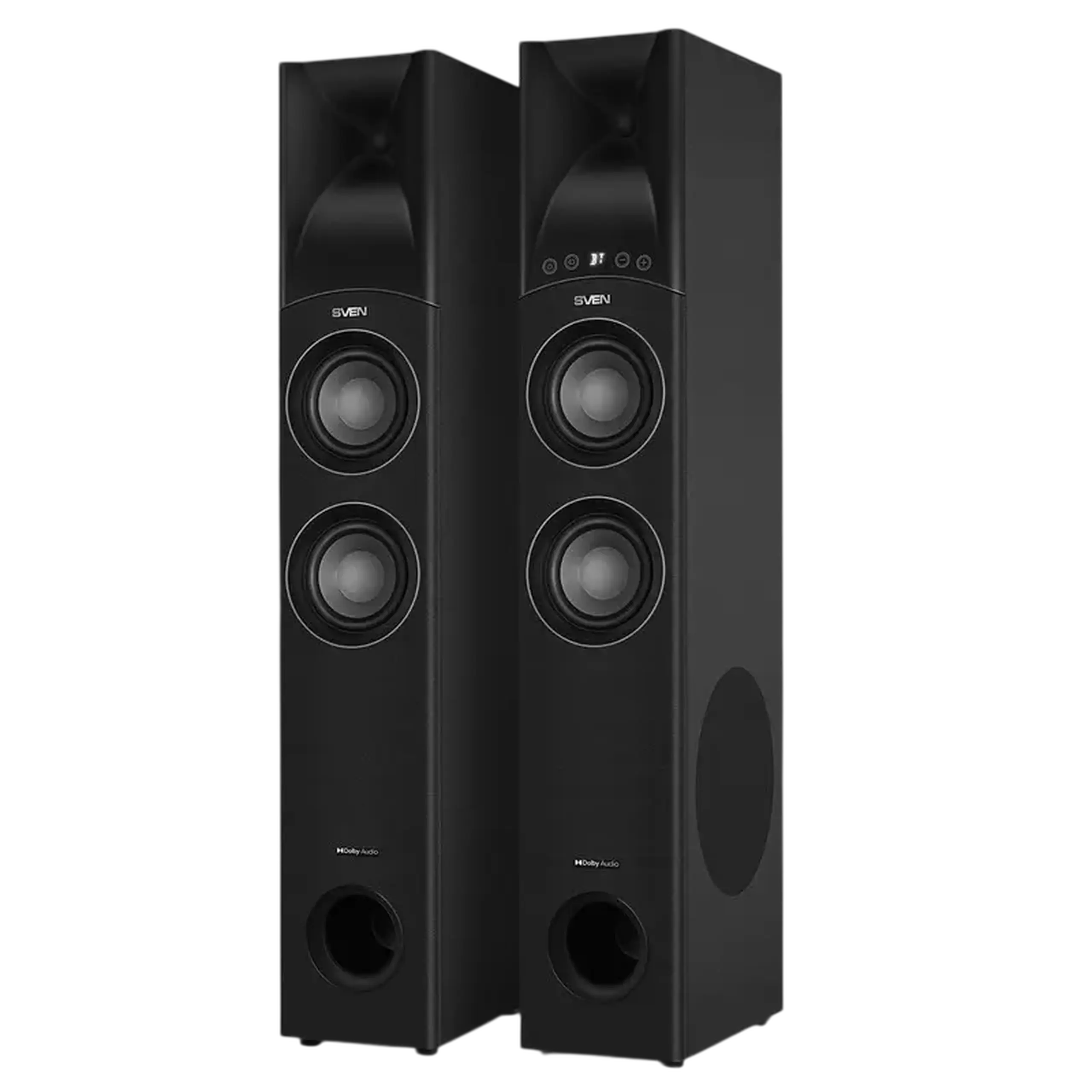 Sistem audio 2.0 CH SVEN TWR-2800DD, Negru