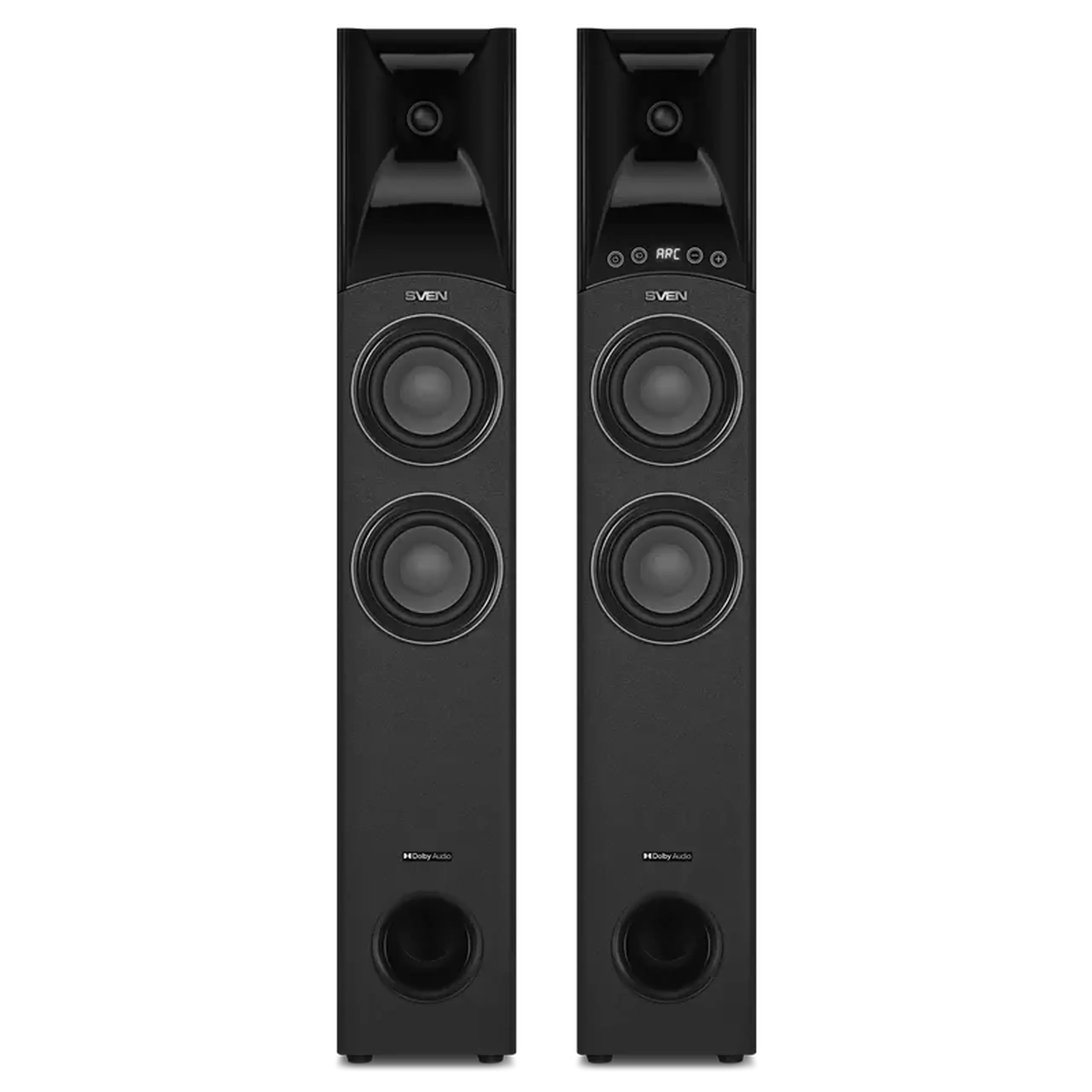 Sistem audio 2.0 CH SVEN TWR-2800DD, Negru
