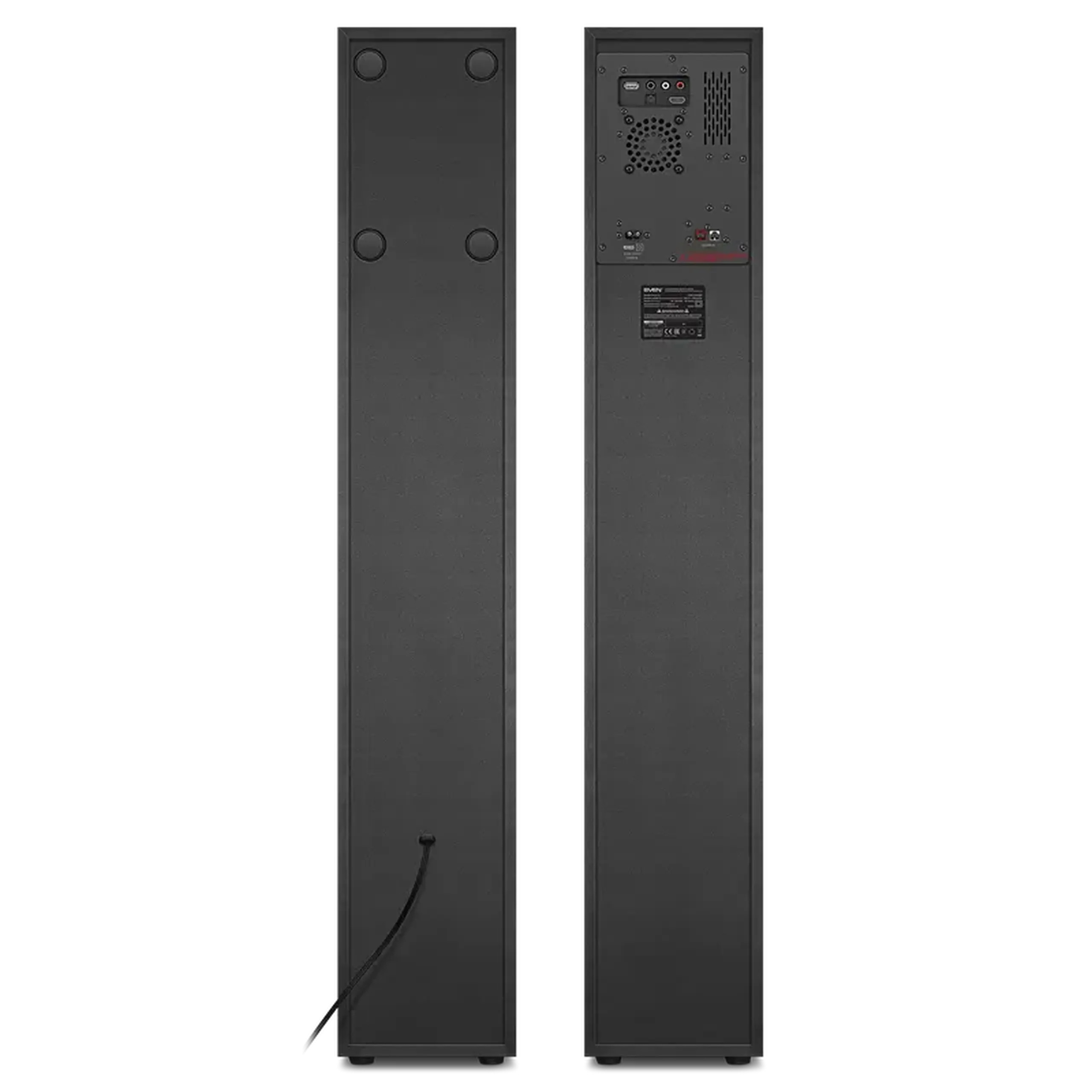 Sistem audio 2.0 CH SVEN TWR-2800DD, Negru