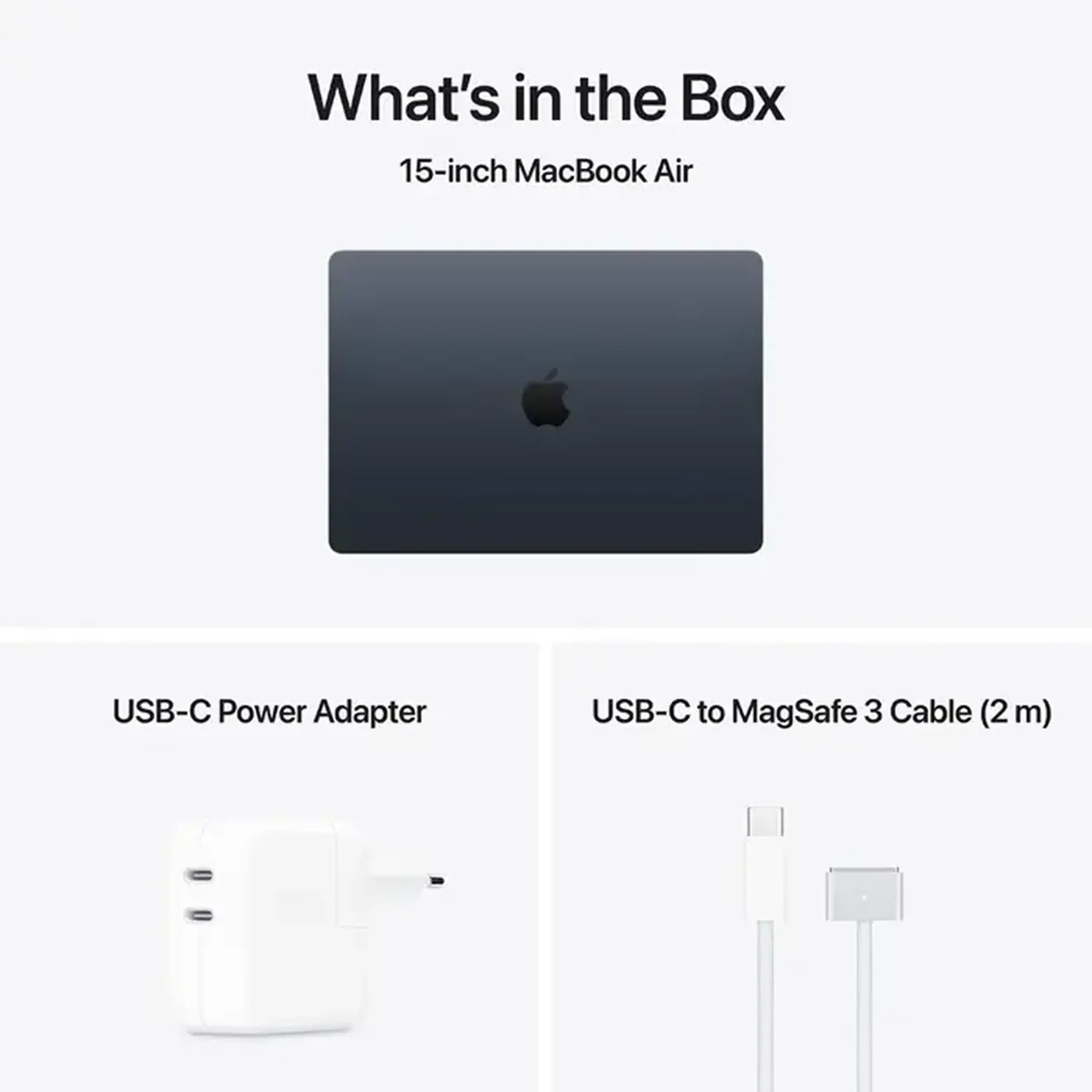 Laptop 15,3" Apple Z1LX000ZX, Midnight, M5 with 10-core CPU and 10-core GPU, 16GB/1000GB, macOS Tahoe