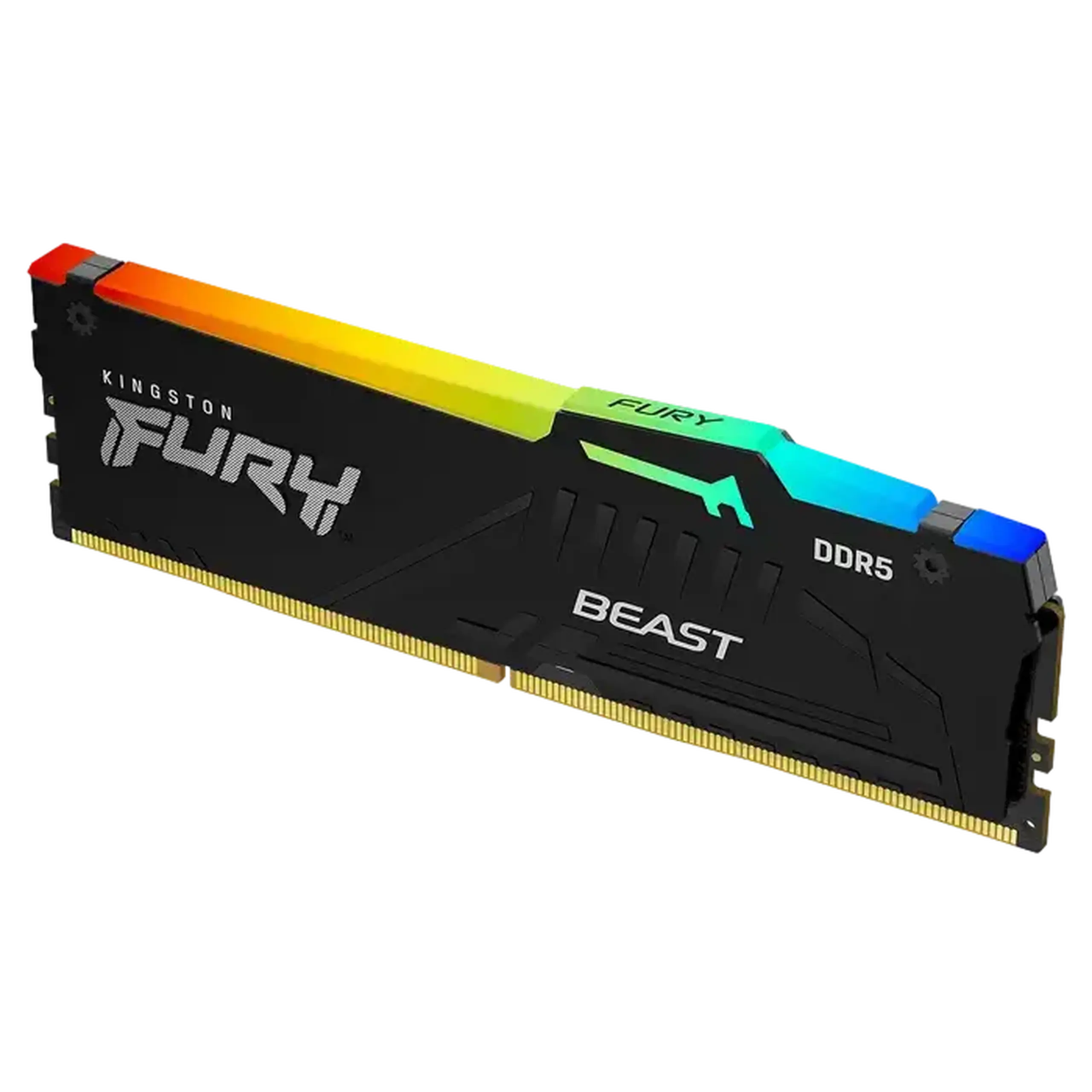 Memorie RAM Kingston FURY Beast RGB, DDR5 SDRAM, 5600 MHz, 64GB, KF556C36BBE2AK2-64