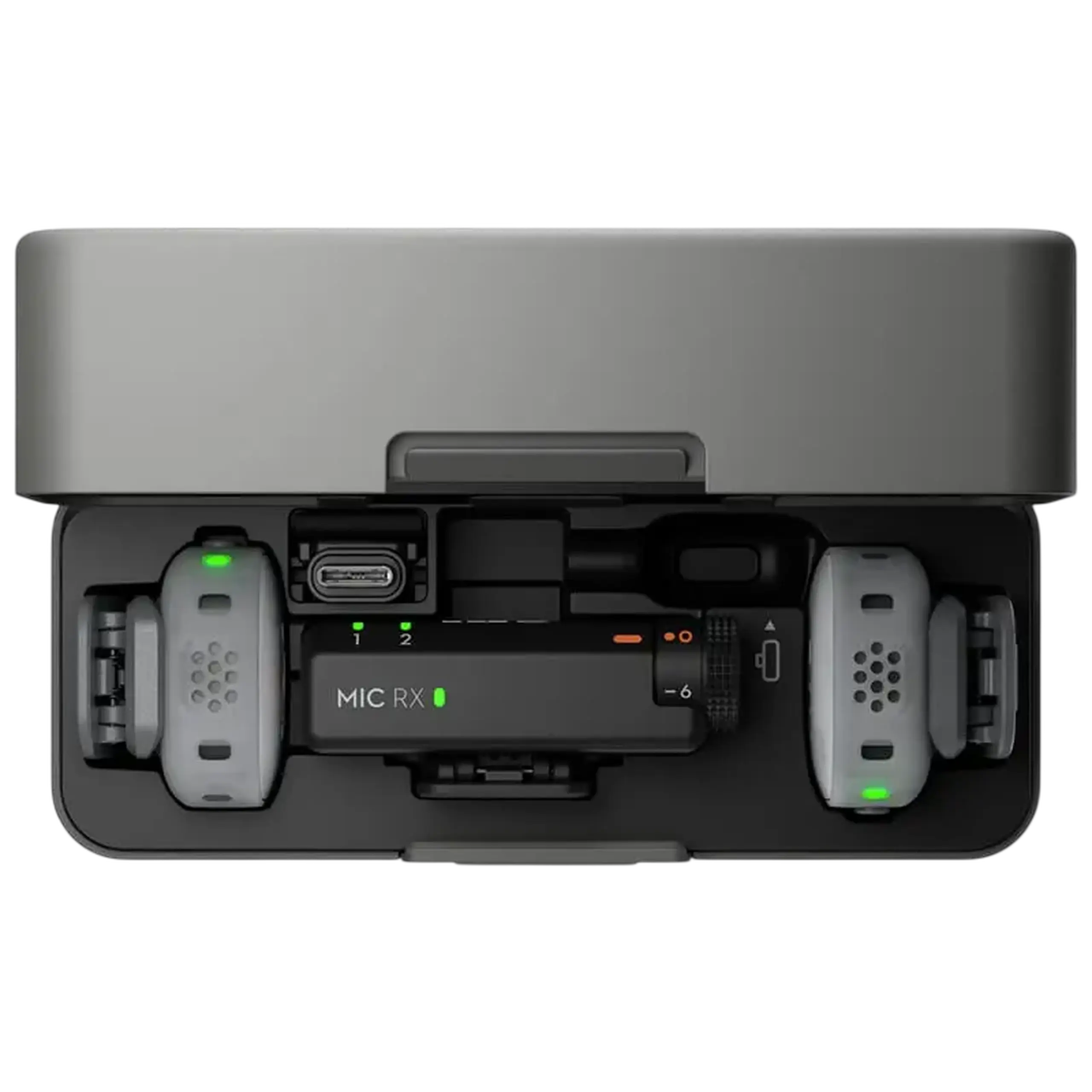 Case de încărcare DJI Mic Mini 2 for 2TX + 1RX, Fără fir, Negru