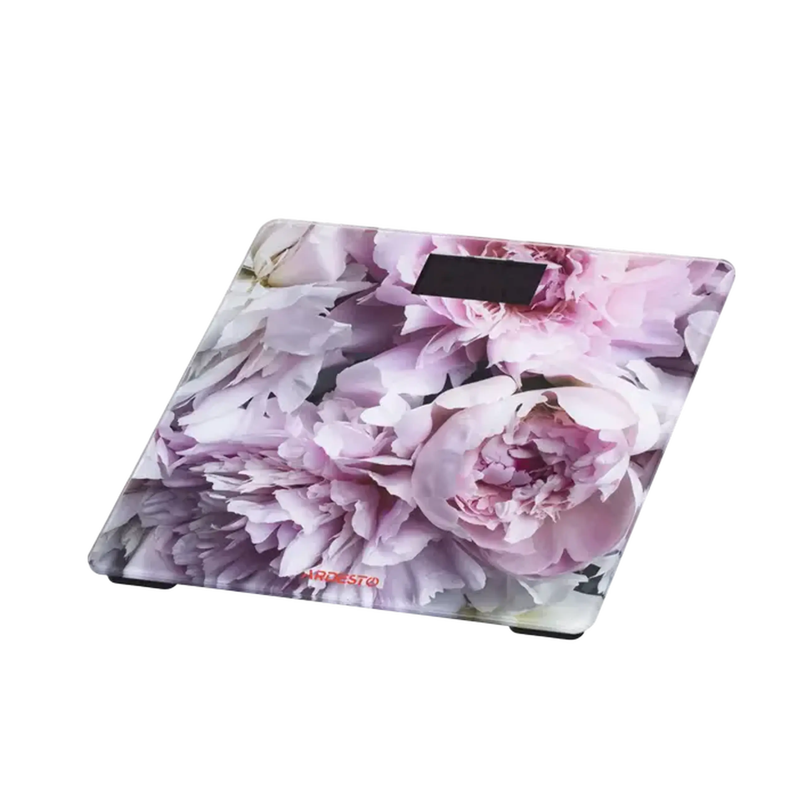Cântar de podea Ardesto SCB-965PEONIES, Roz