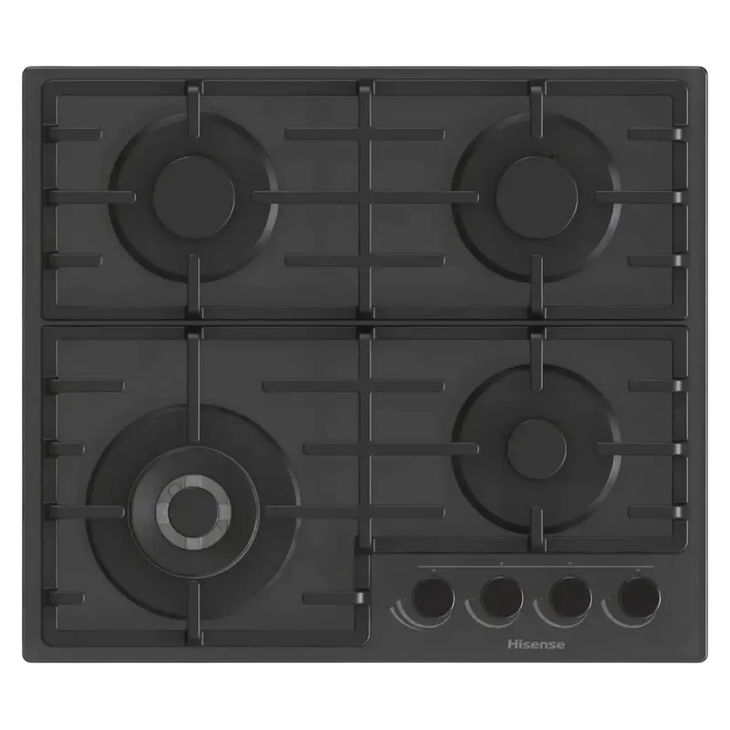 Plită pe gaz Hisense GG663B, Negru