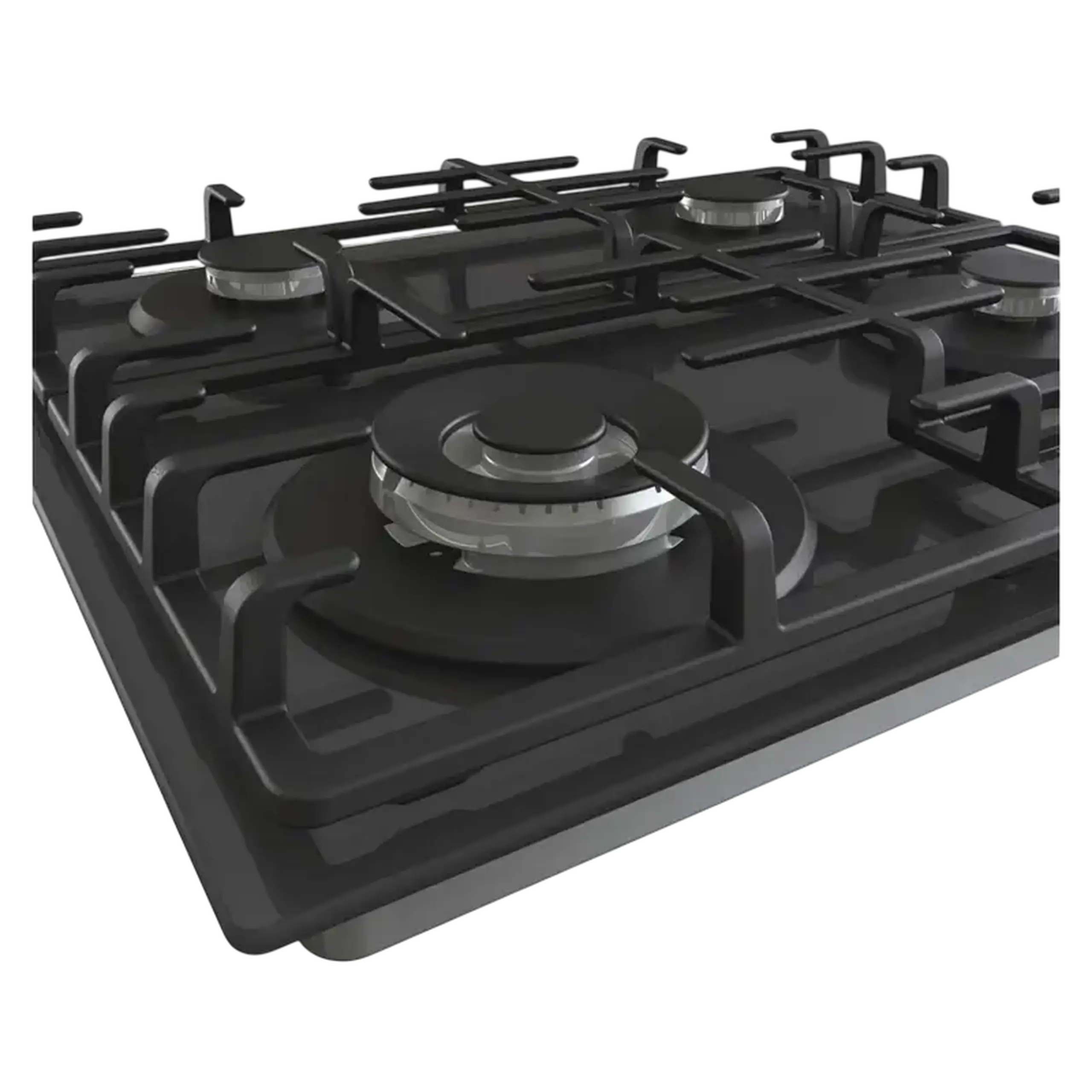 Plită pe gaz Hisense GG663B, Negru