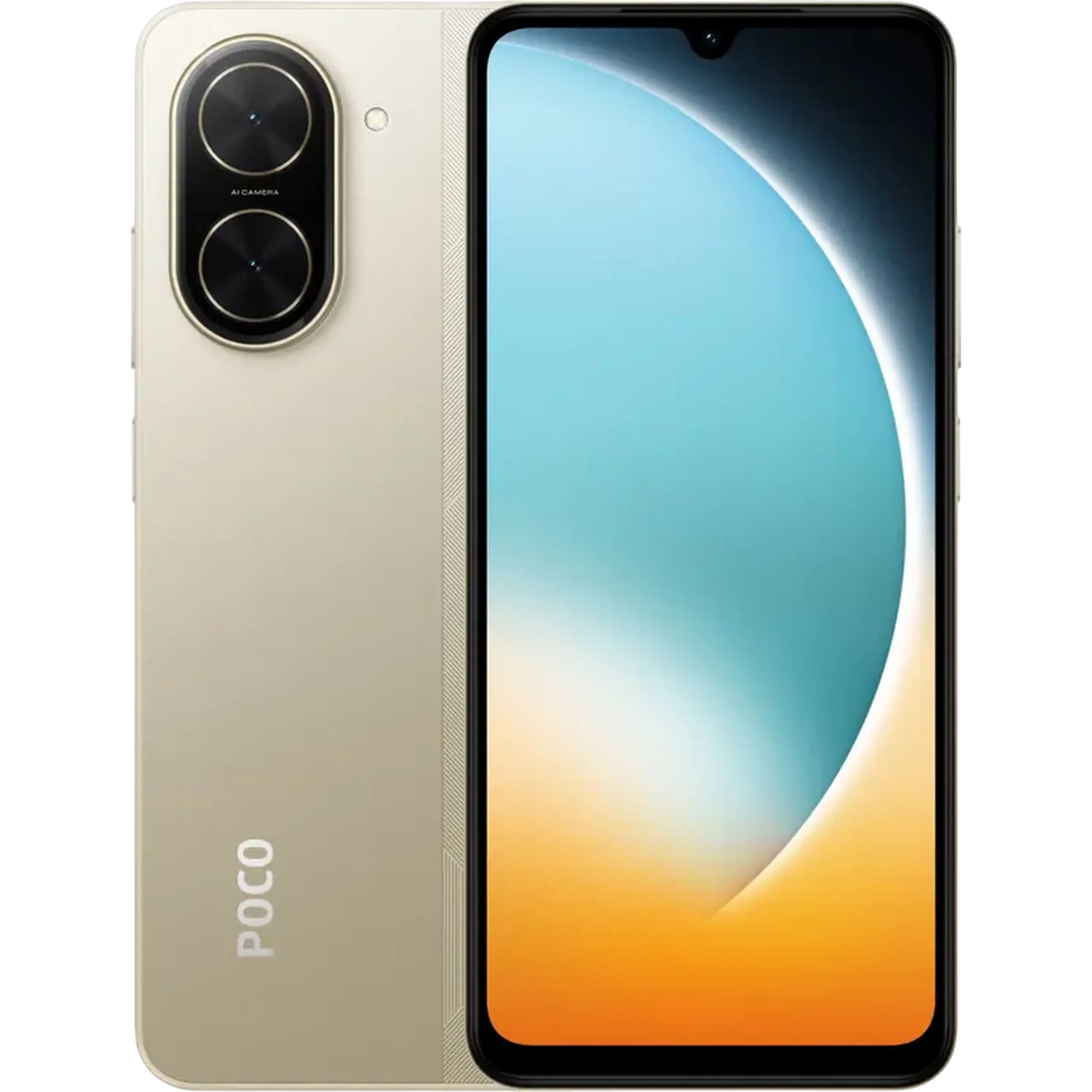 Smartphone Xiaomi Poco C71, 4GB/128GB, Auriu