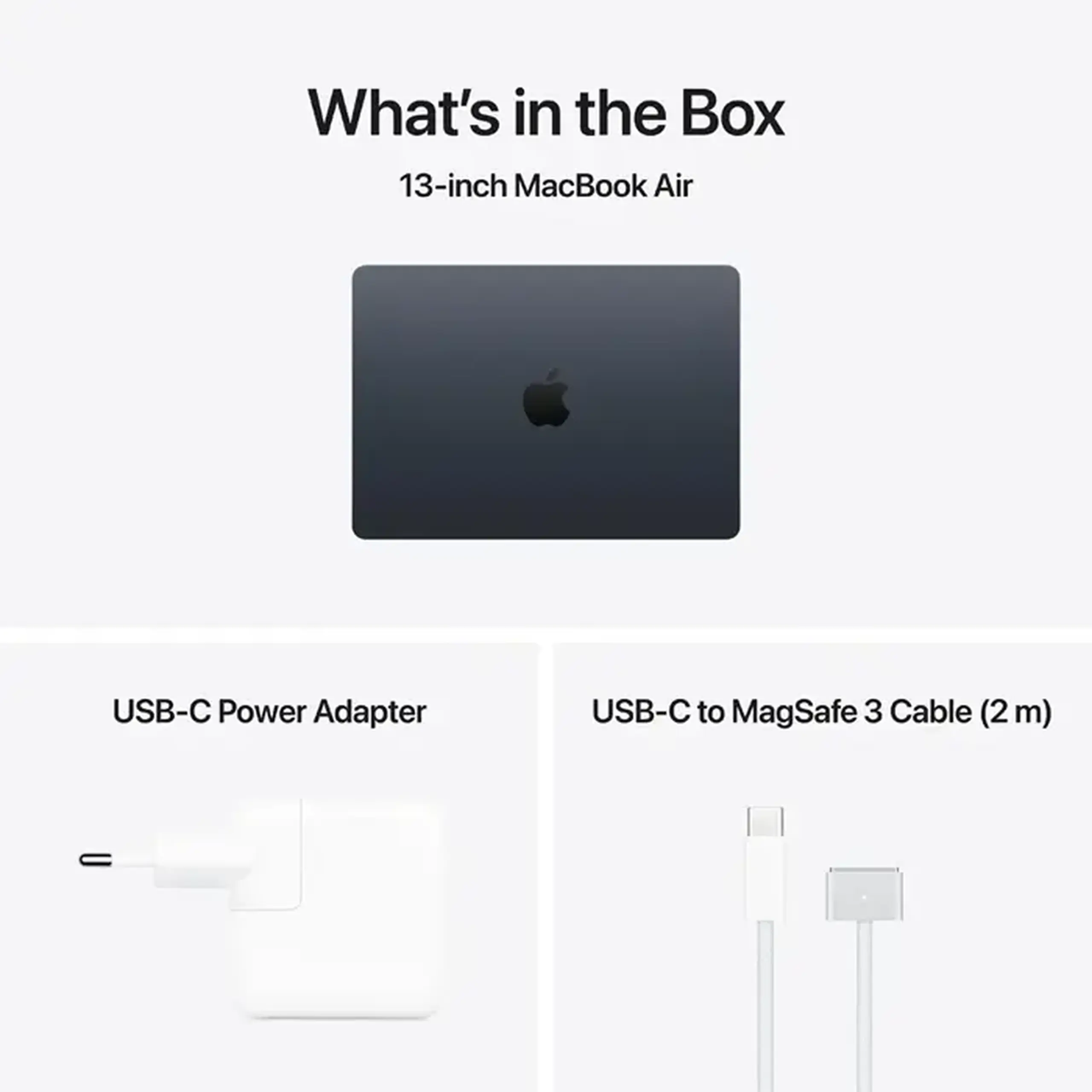 Laptop 13,6" Apple Z1L6000BQ, Midnight, M5 with 10-core CPU and 8-core GPU, 16GB/512GB, macOS Tahoe