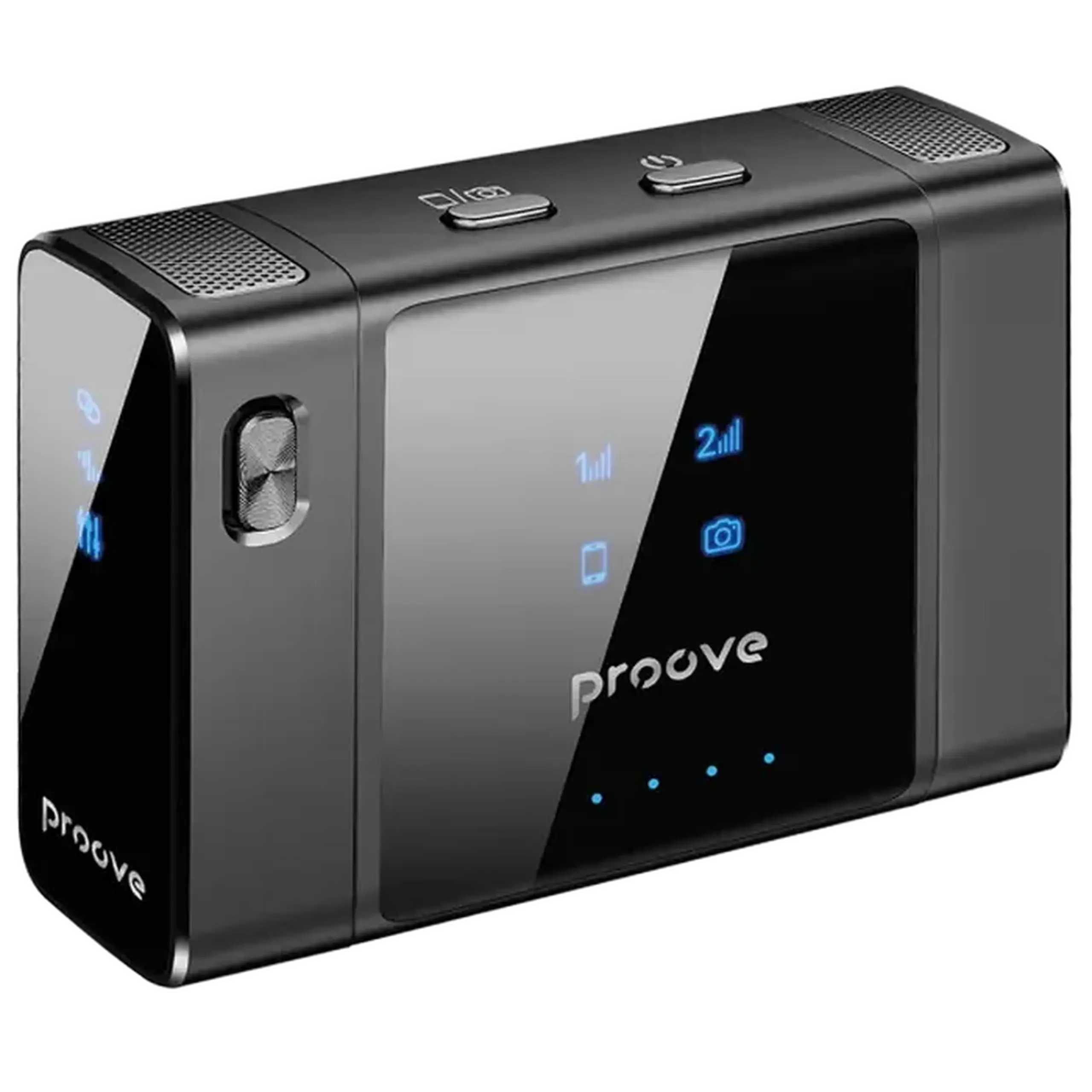 Microfon portabil pentru înregistrare vocală Proove ToneLine, Fără fir, Negru