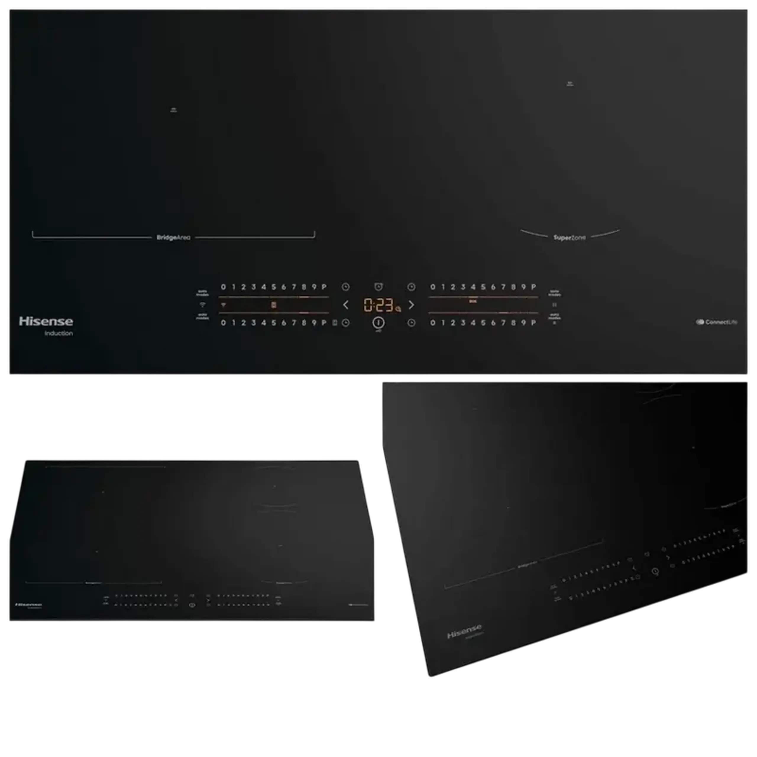 Plită cu inducție Hisense HI6432BSCWF, Negru