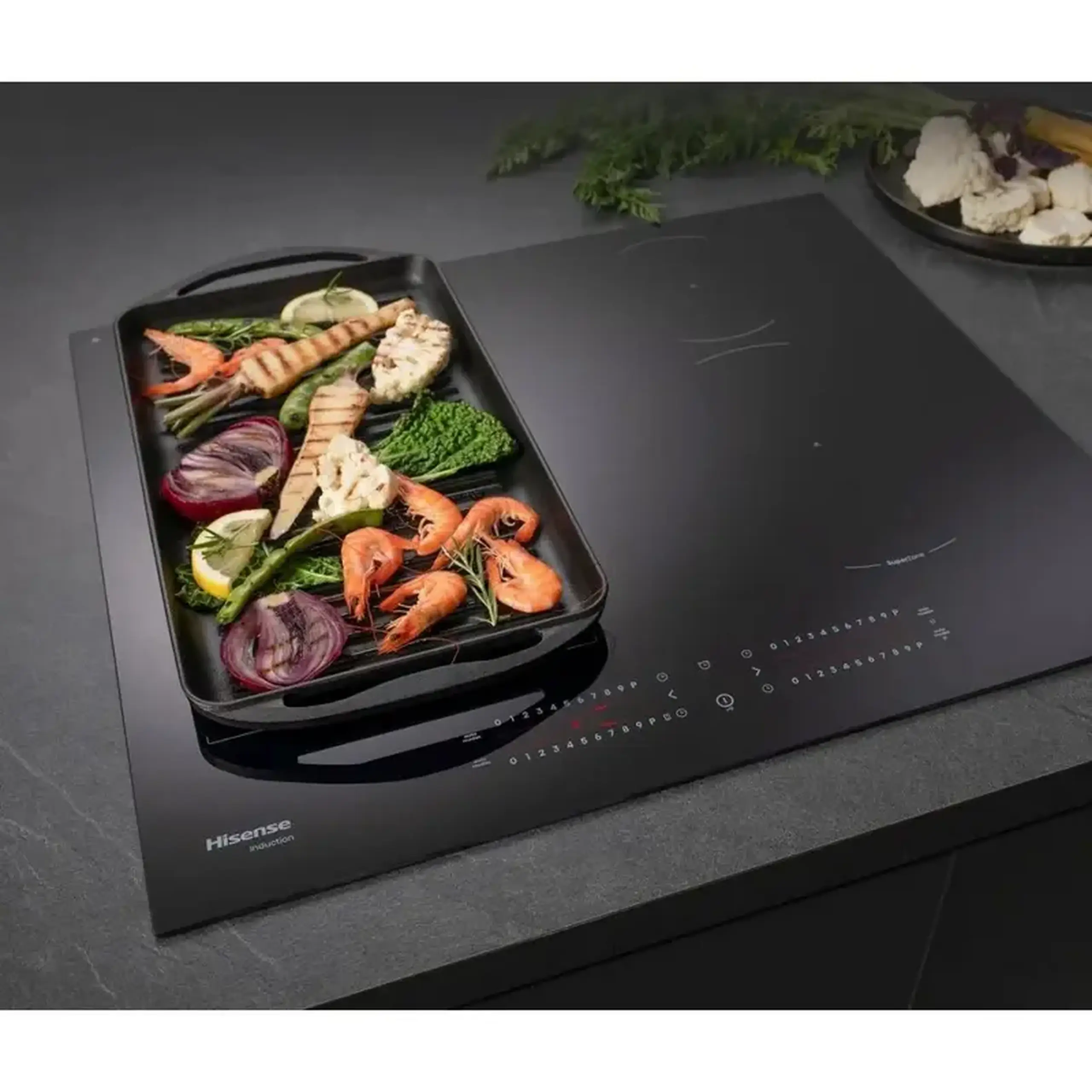 Plită cu inducție Hisense HI6432BSCWF, Negru