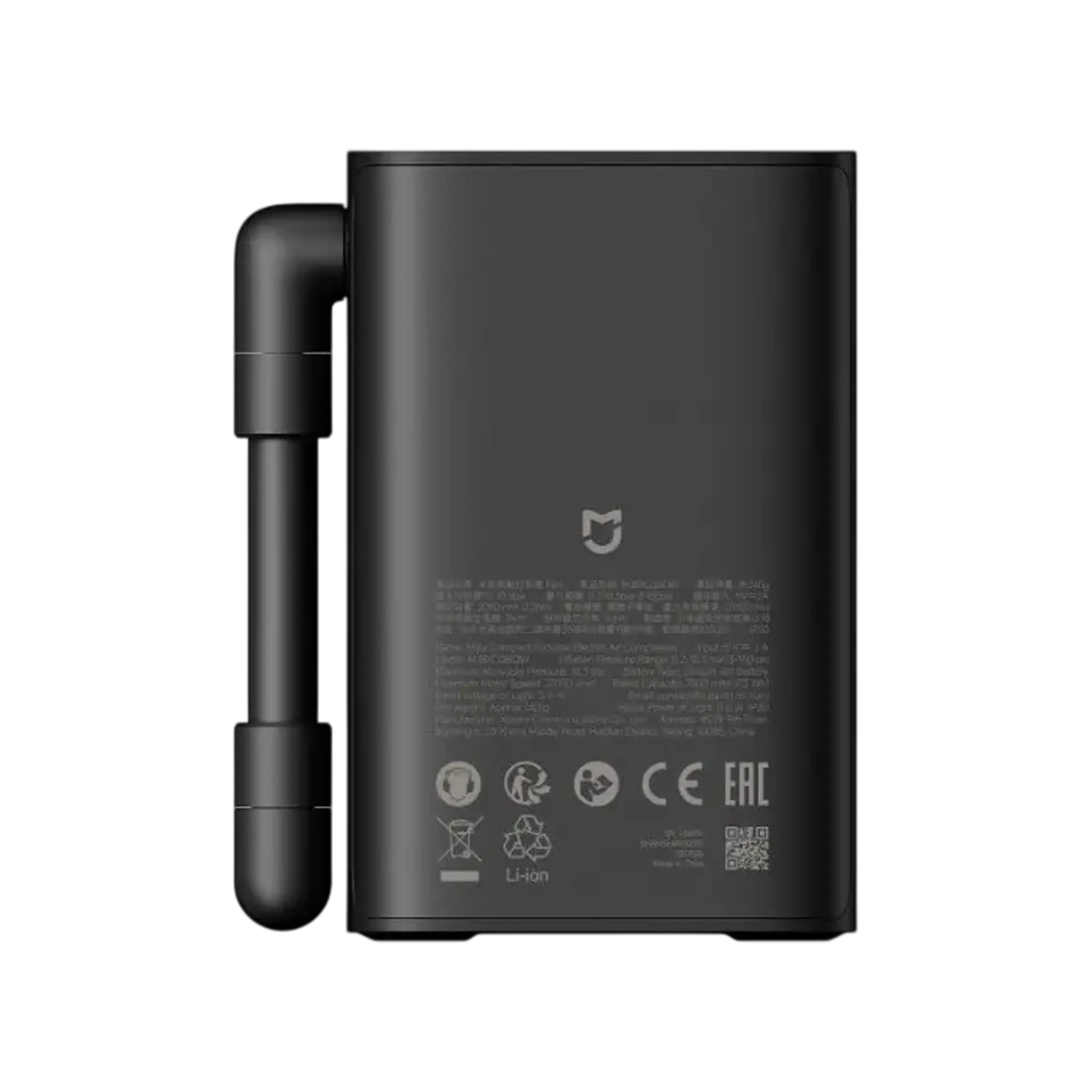 Compresor auto Xiaomi Mijia Compact Portable Electric Air Compressor, Negru