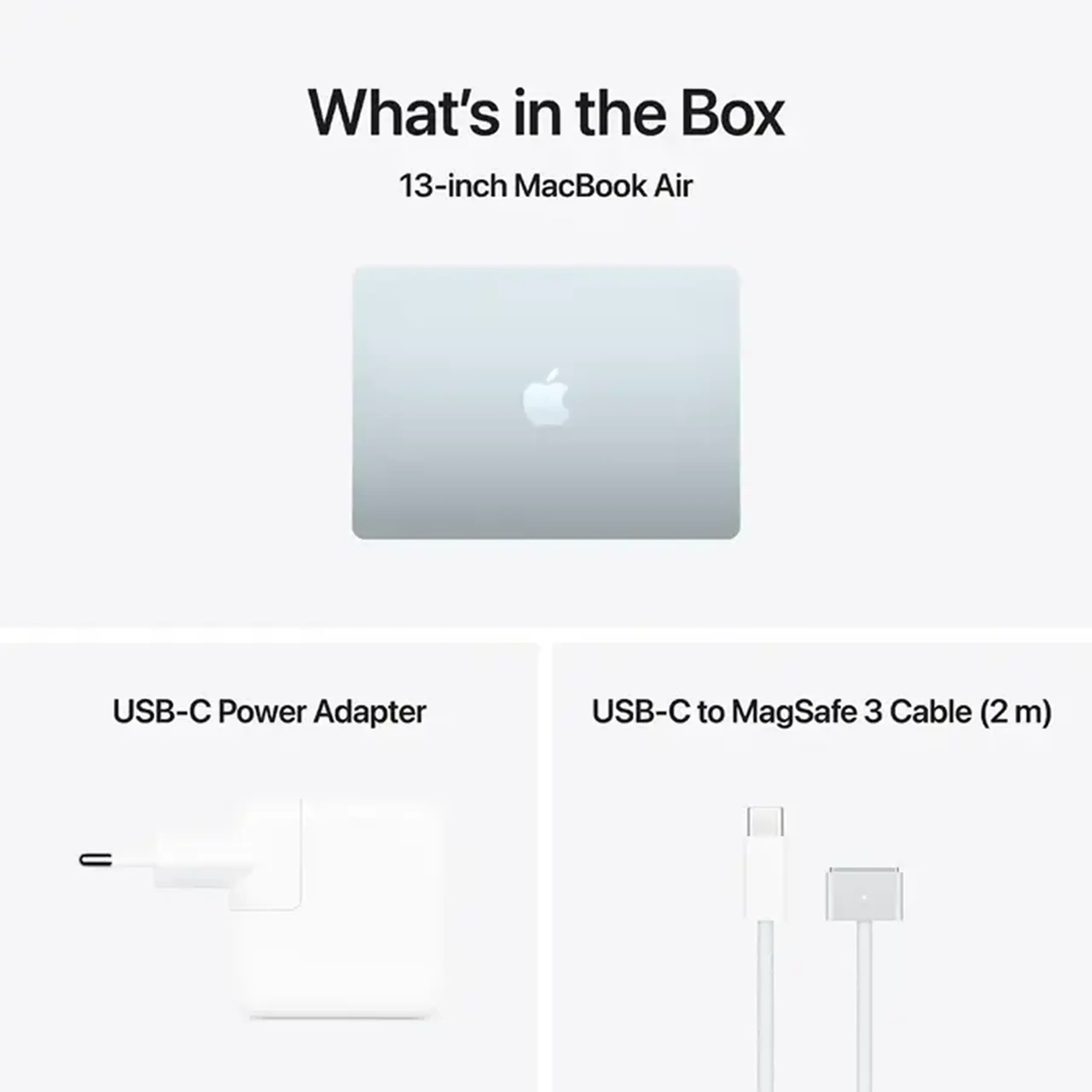 Laptop 13,6" Apple Z1L9000BT, Sky Blue, M5 with 10-core CPU and 8-core GPU, 16GB/512GB, macOS Tahoe