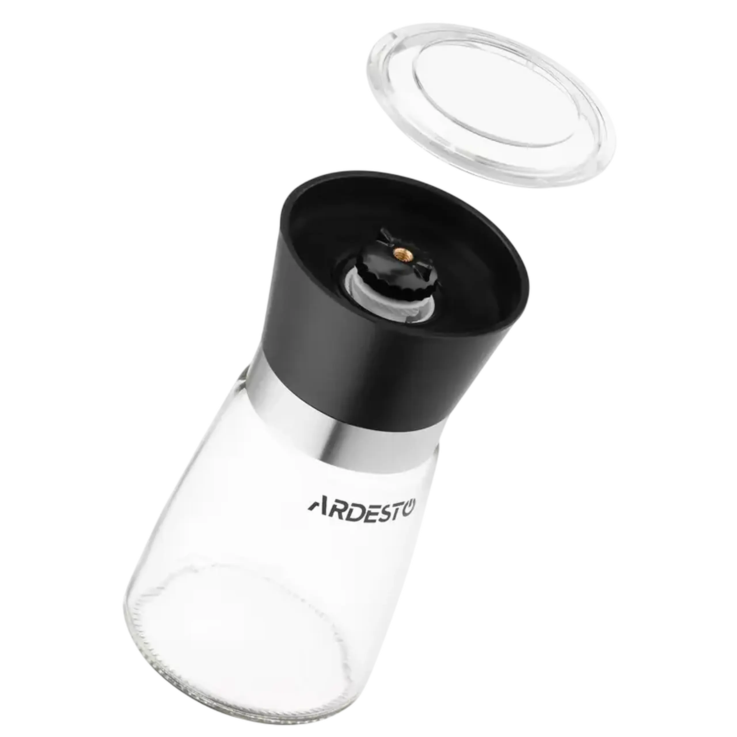 Râșnița de sare și piper Ardesto Gemini AR2101BL, Negru