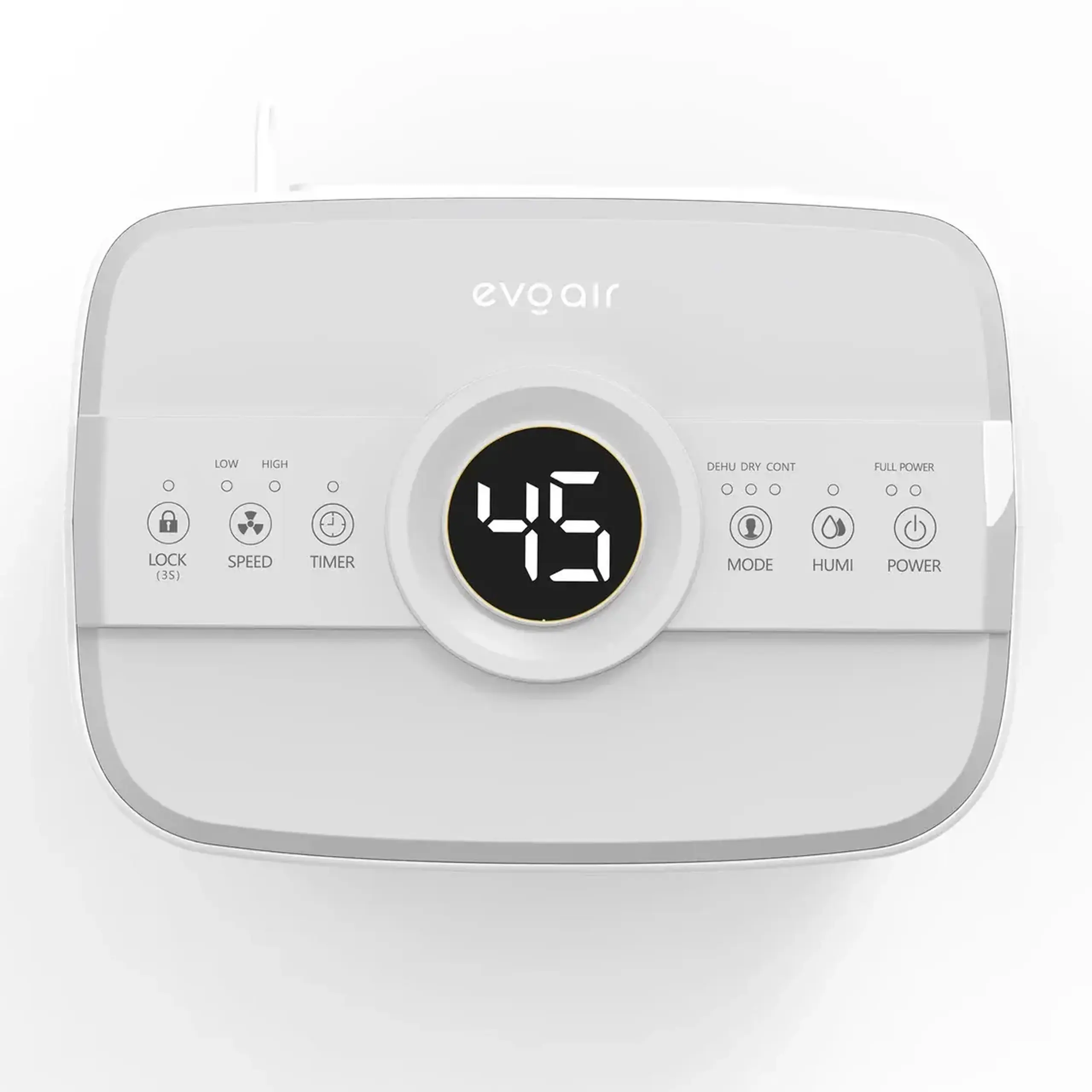 Dezumidificator Evoair Dryora 10, 10l/24h, Senzor de Umiditate, Dezumidifcare Continua