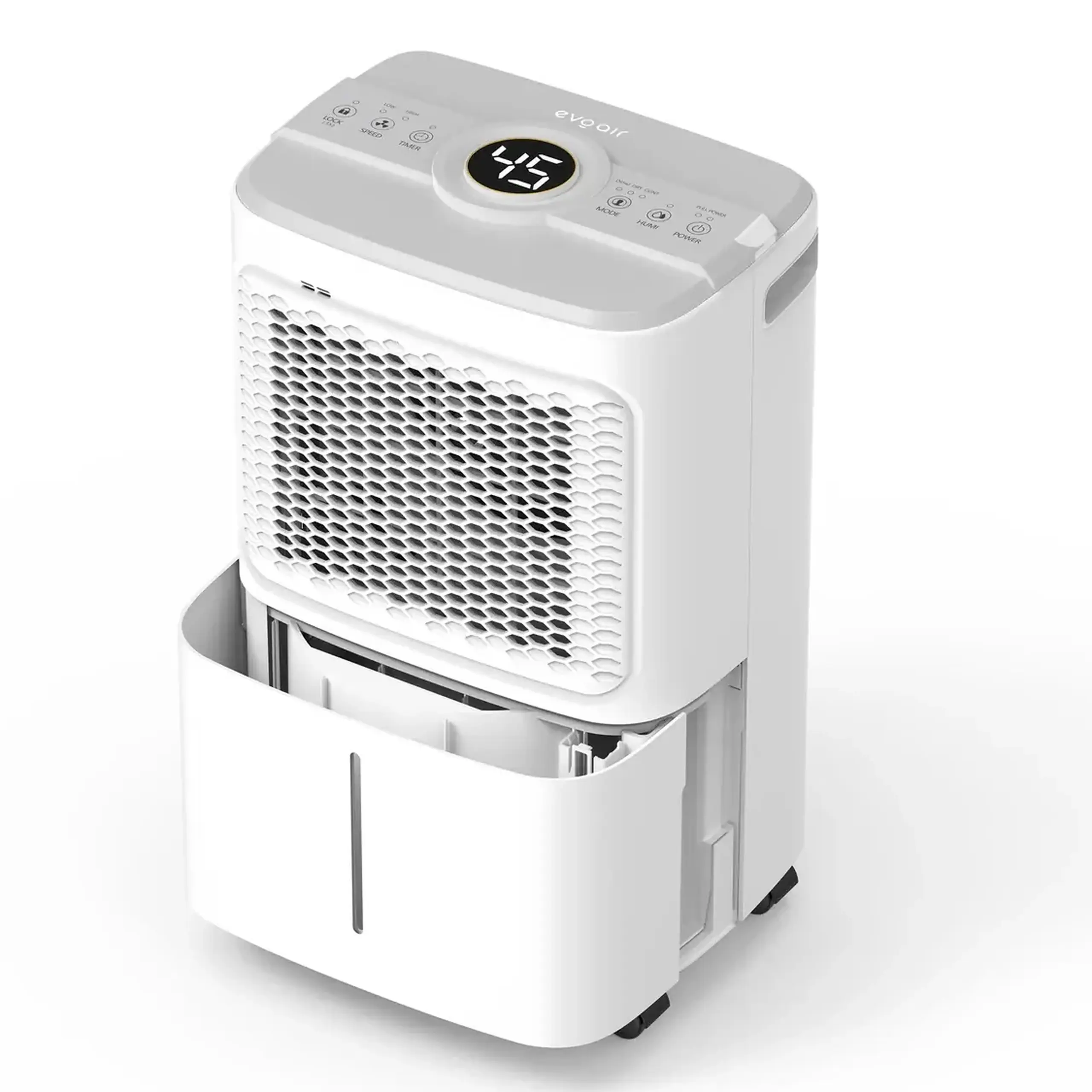 Dezumidificator Evoair Dryora 10, 10l/24h, Senzor de Umiditate, Dezumidifcare Continua