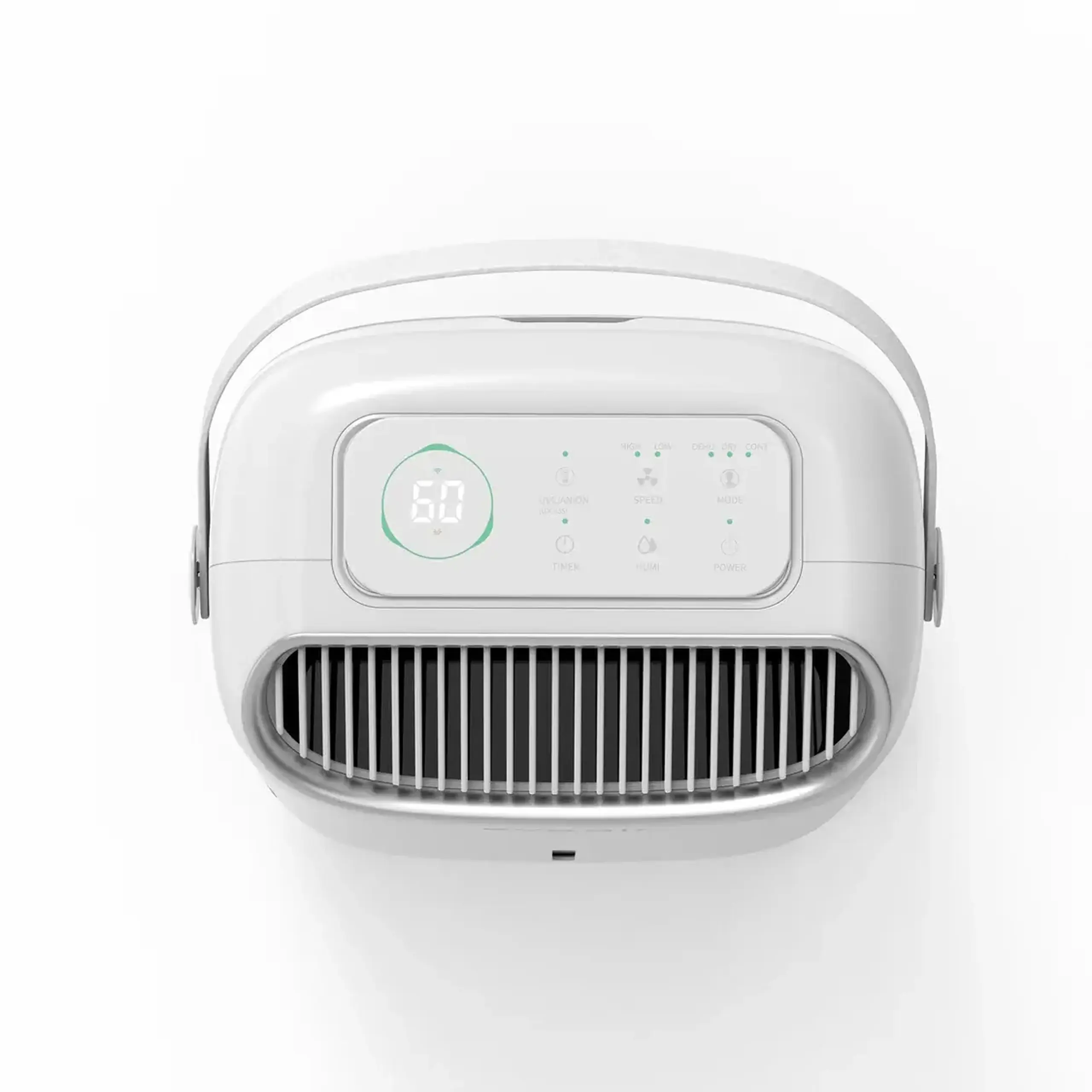 Dezumidificator Evoair NovaDry 16 Smart, 16l/24h, Senzor de Umiditate, Uscare Rufe, Crem