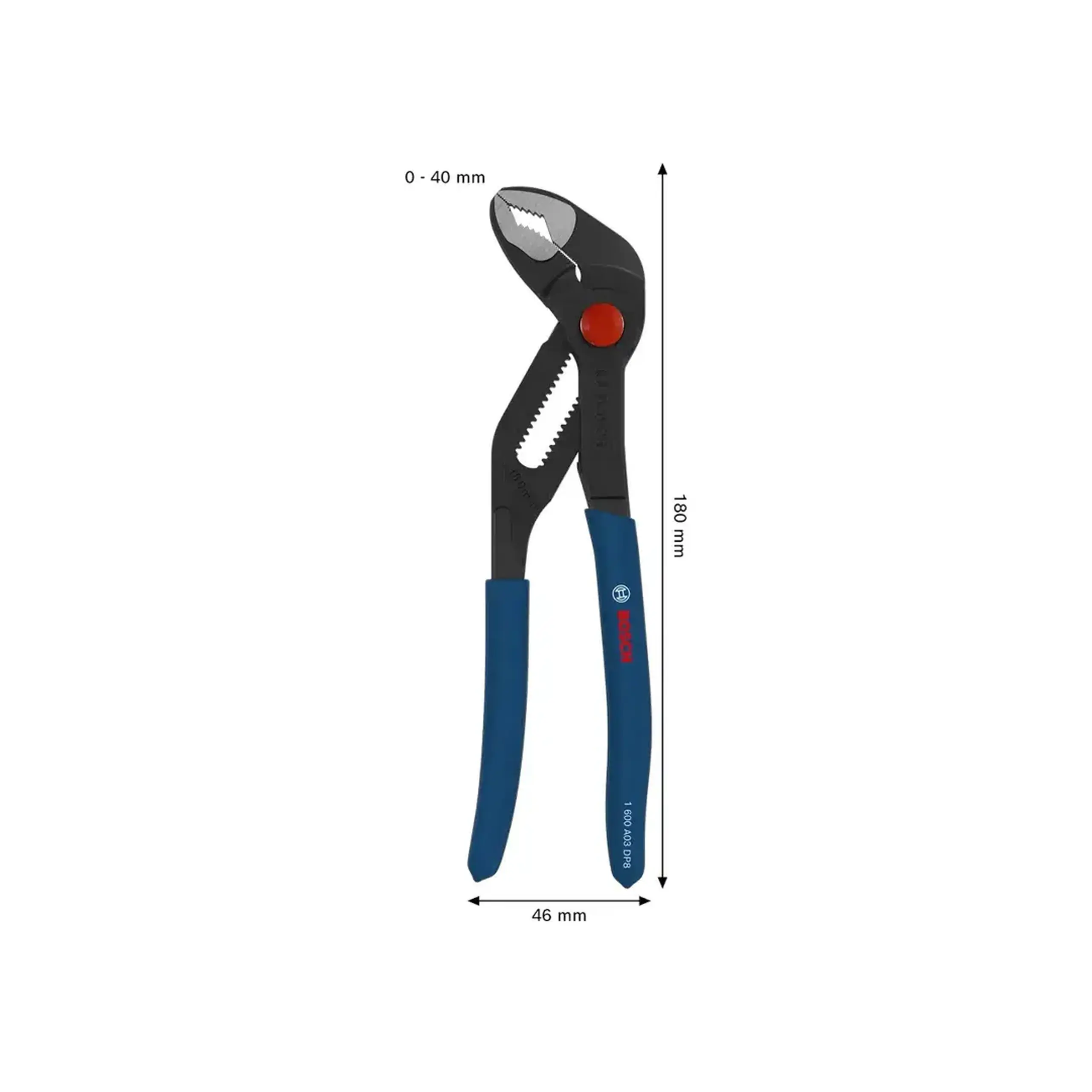 Clește papagal 180 mm Bosch