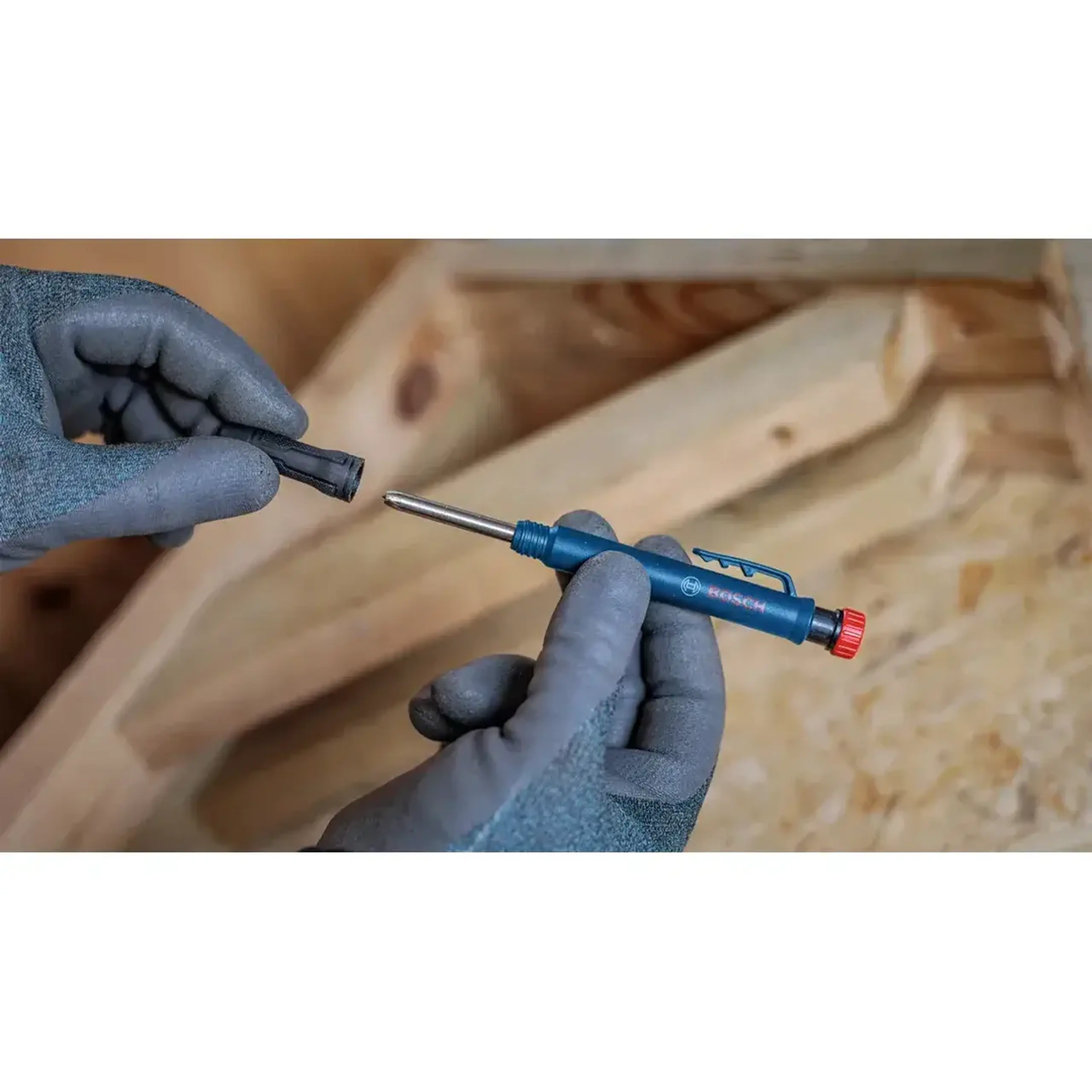 Creion pentru marcarea găurilor adânci 2.8 mm Grafit Bosch