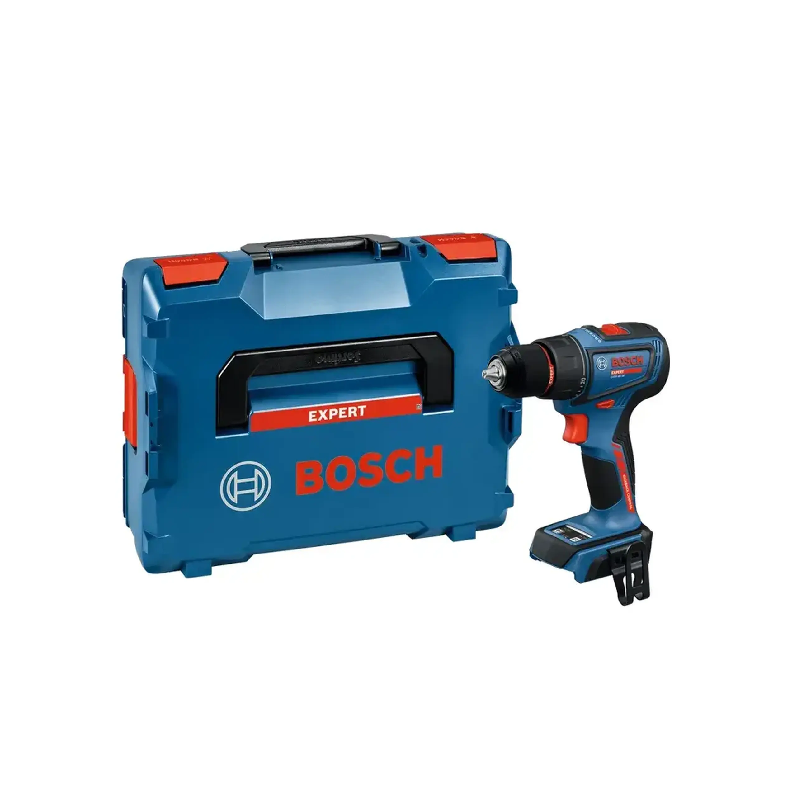 Mașină de găurit/înșurubat pe acumulator EXSR18V-90 65 Nm 18 V Bosch - Complectaţie Valiză