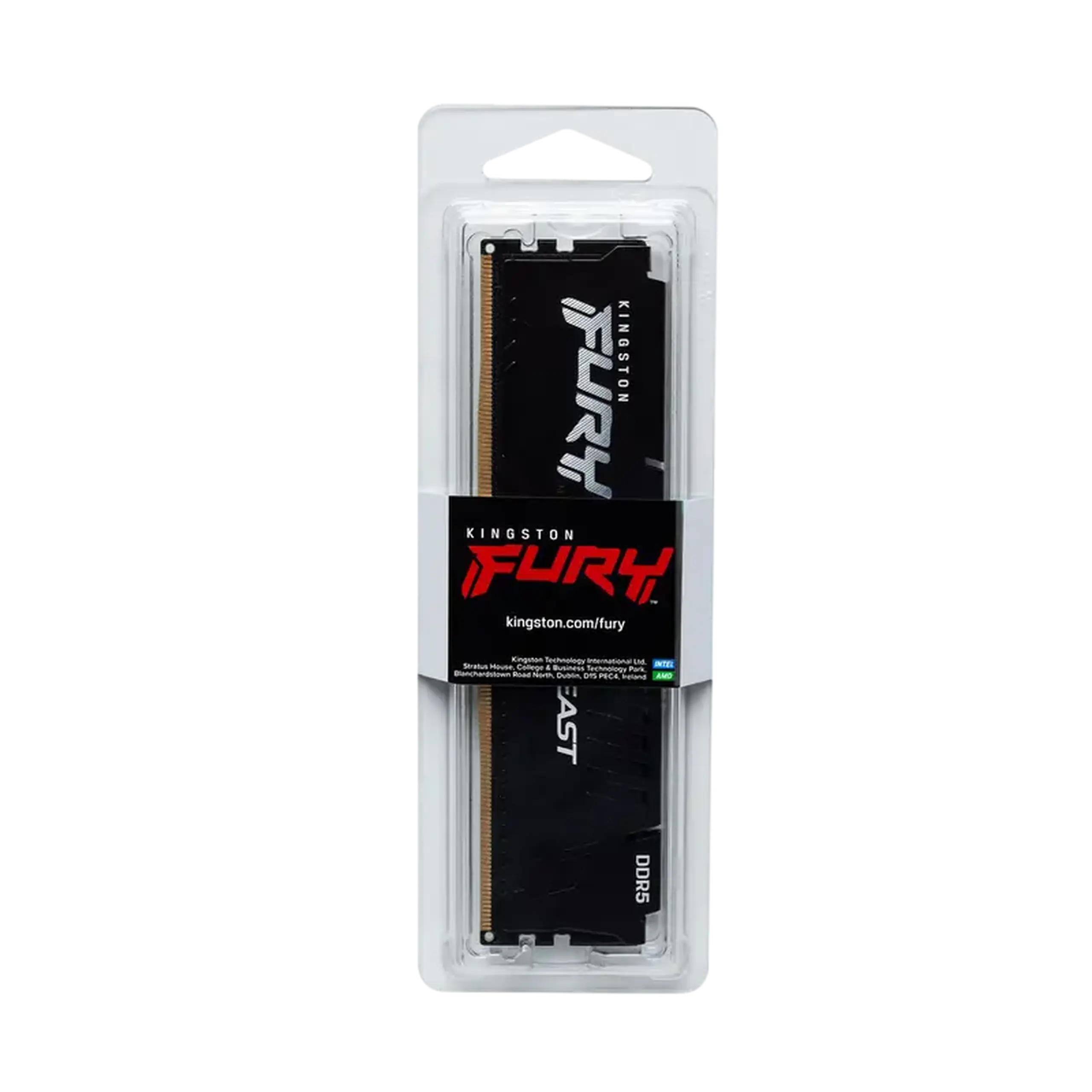 Memorie RAM Kingston FURY Beast, DDR5 SDRAM, 6000 MHz, 32GB, KF560C36BBE2-32