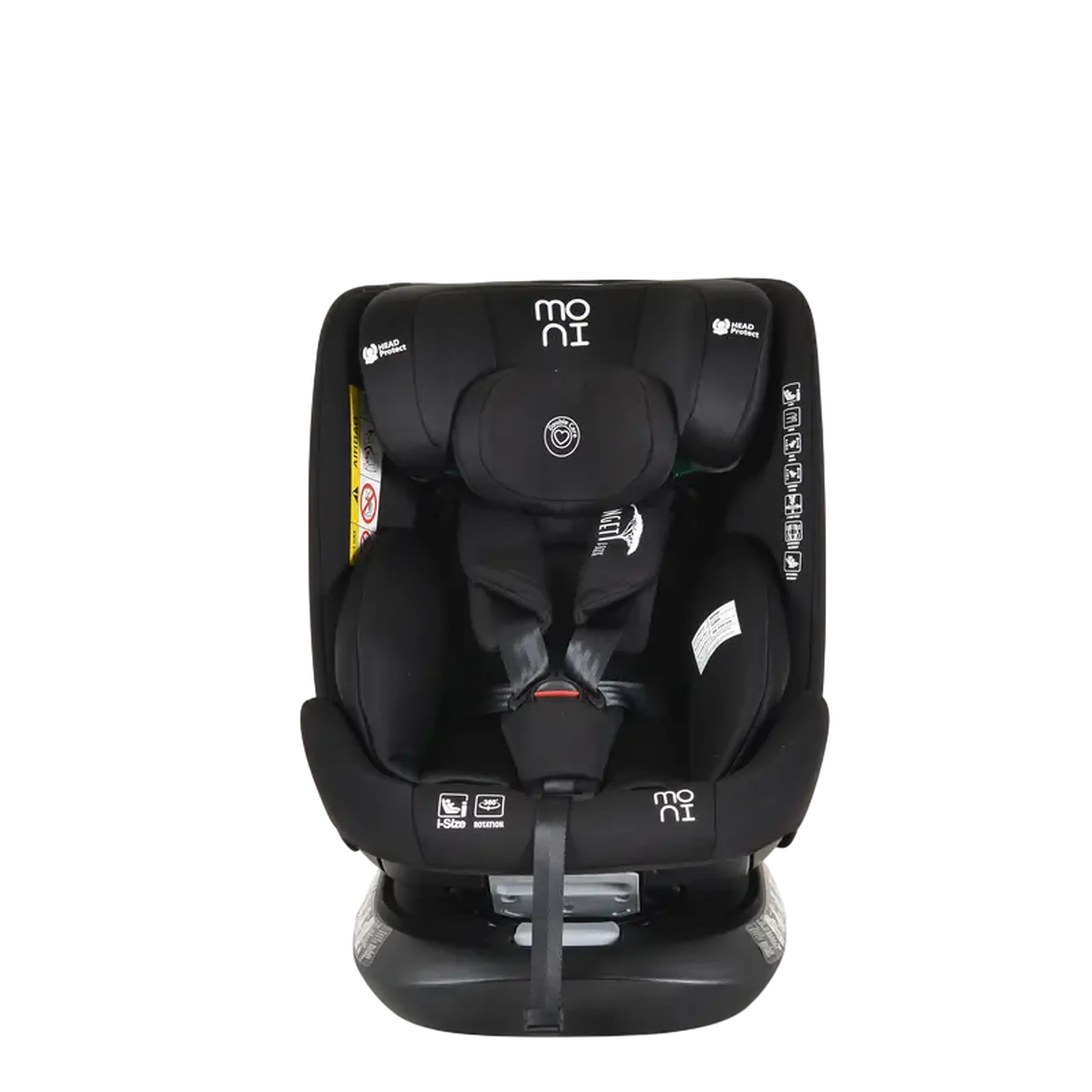 Scaun auto Moni Serengeti, Grupa 0+/1/2/3 (0-36 kg), Negru