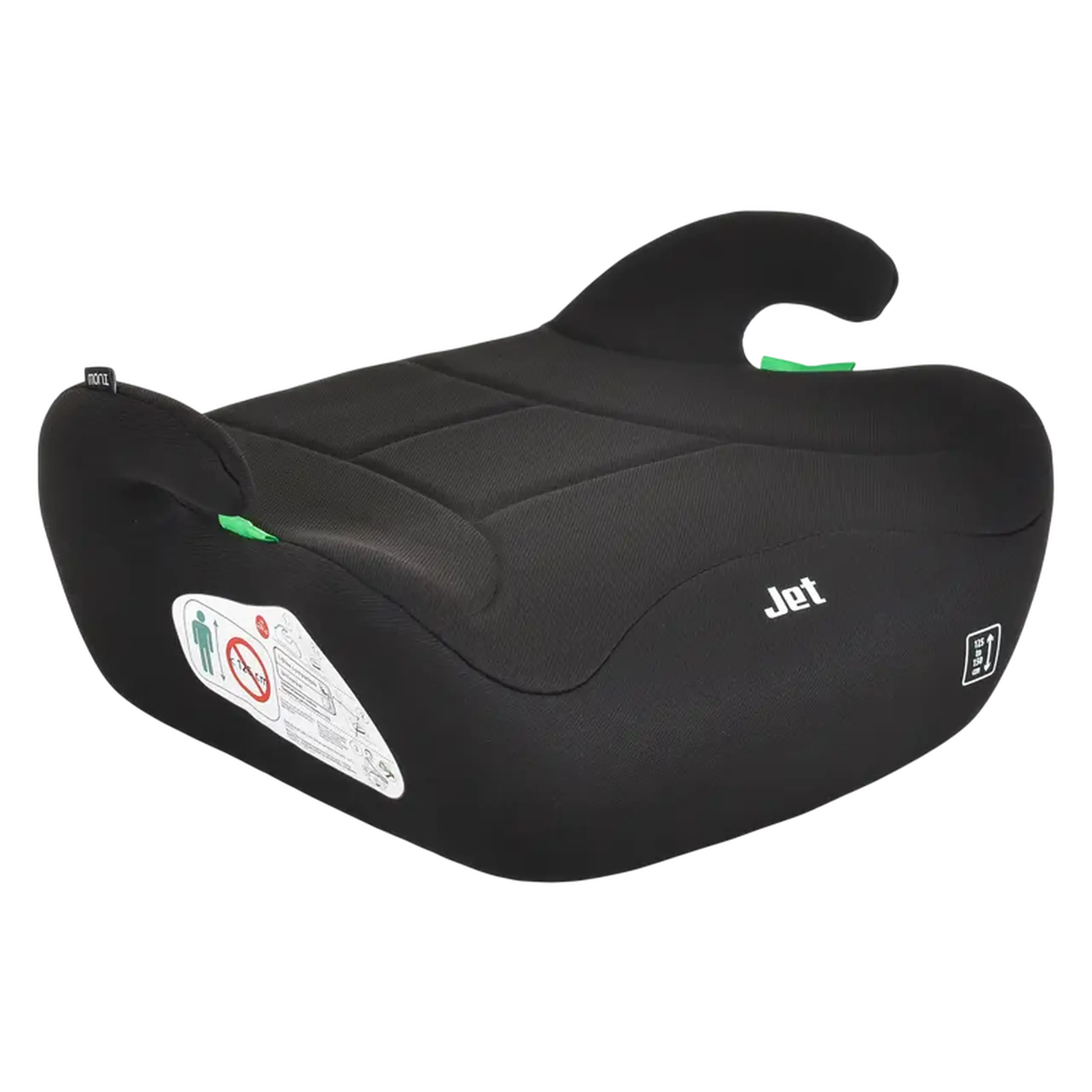 Booster Moni Jet, Grupa 3 (22-36 kg), Negru
