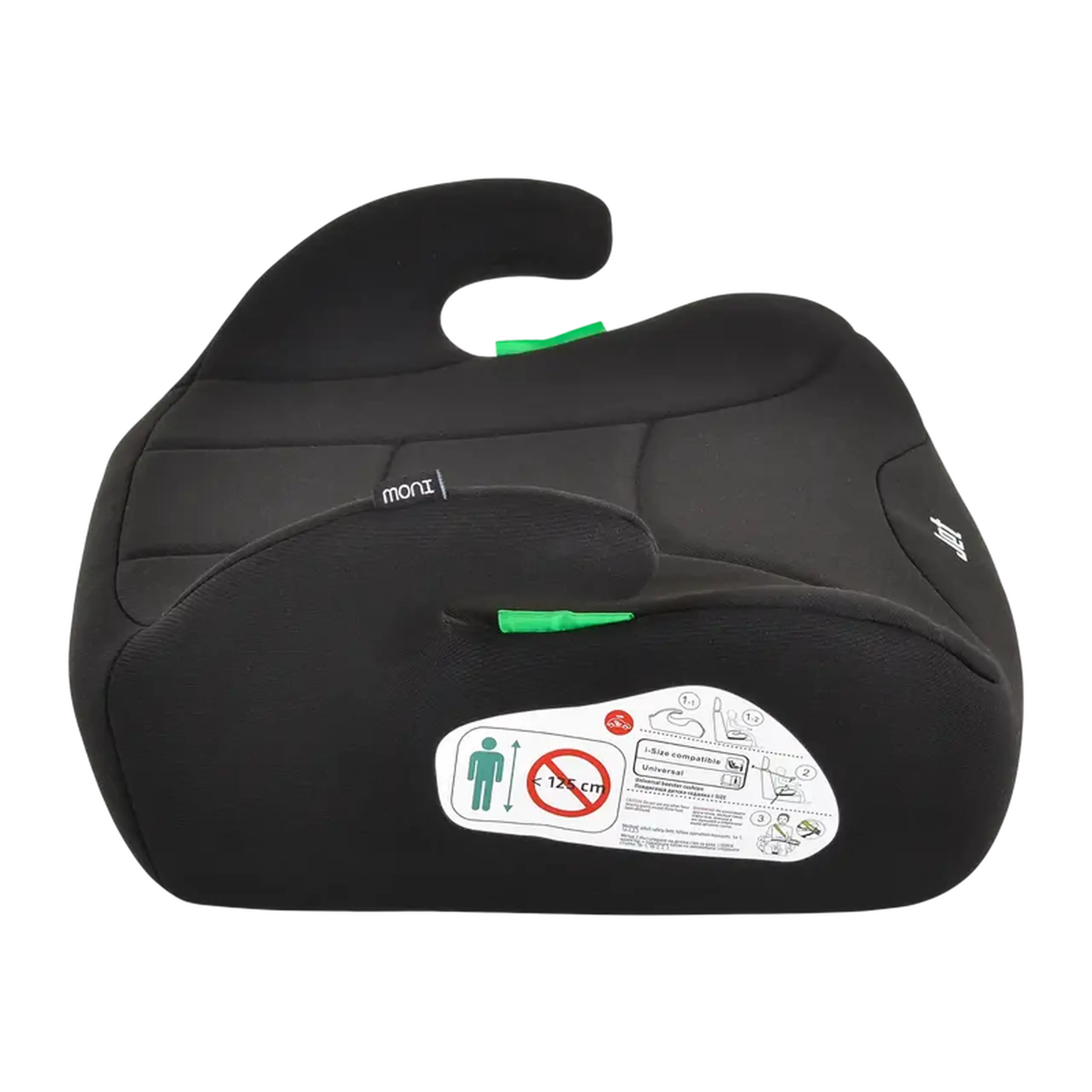 Booster Moni Jet, Grupa 3 (22-36 kg), Negru