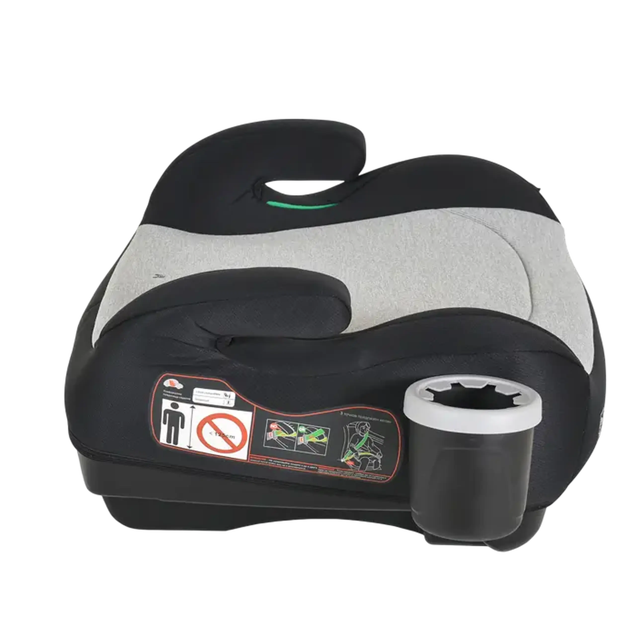 Booster Moni Swift, Grupa 3 (22-36 kg), Gri