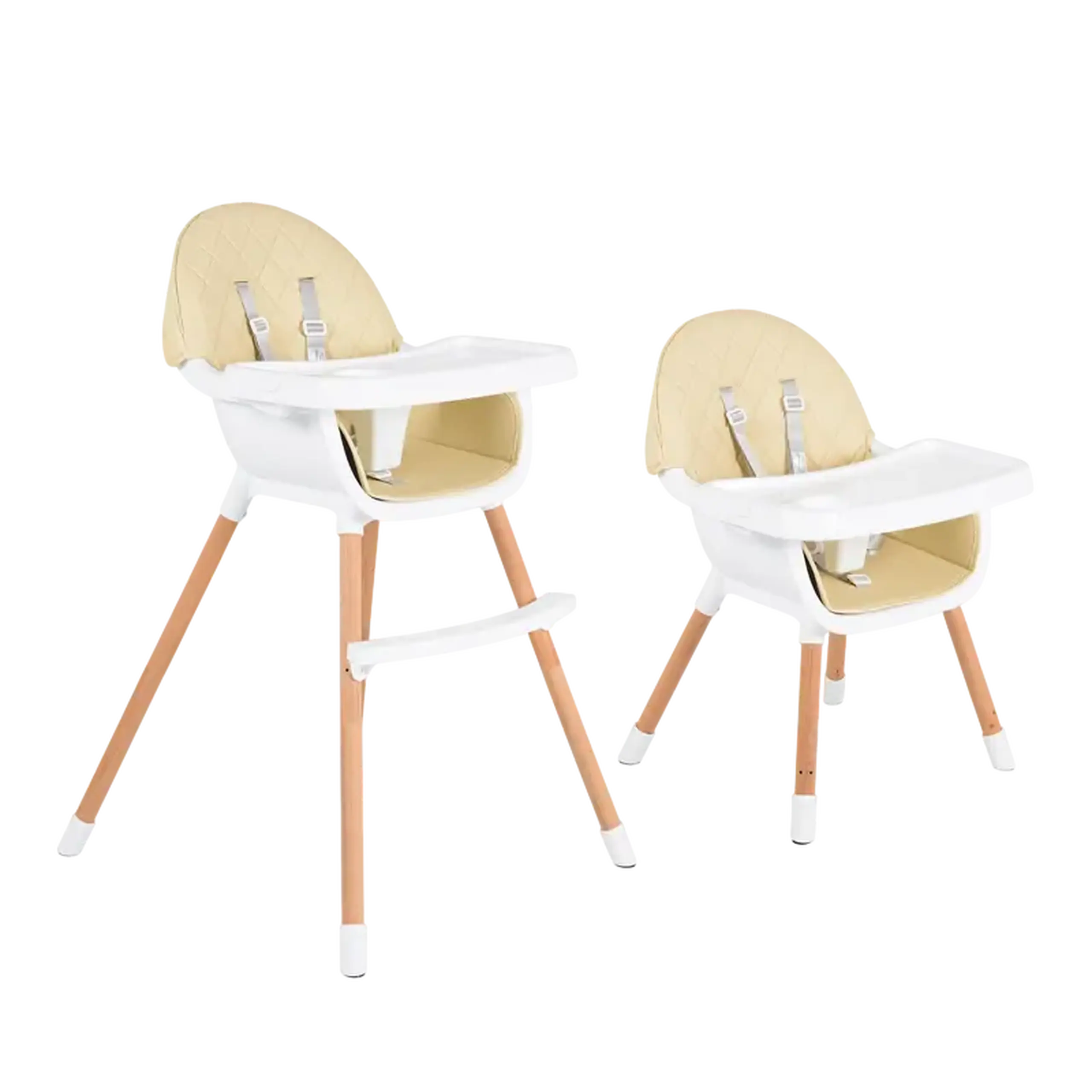Scaun de hrănire Cangaroo Gelato 2in1, Bej