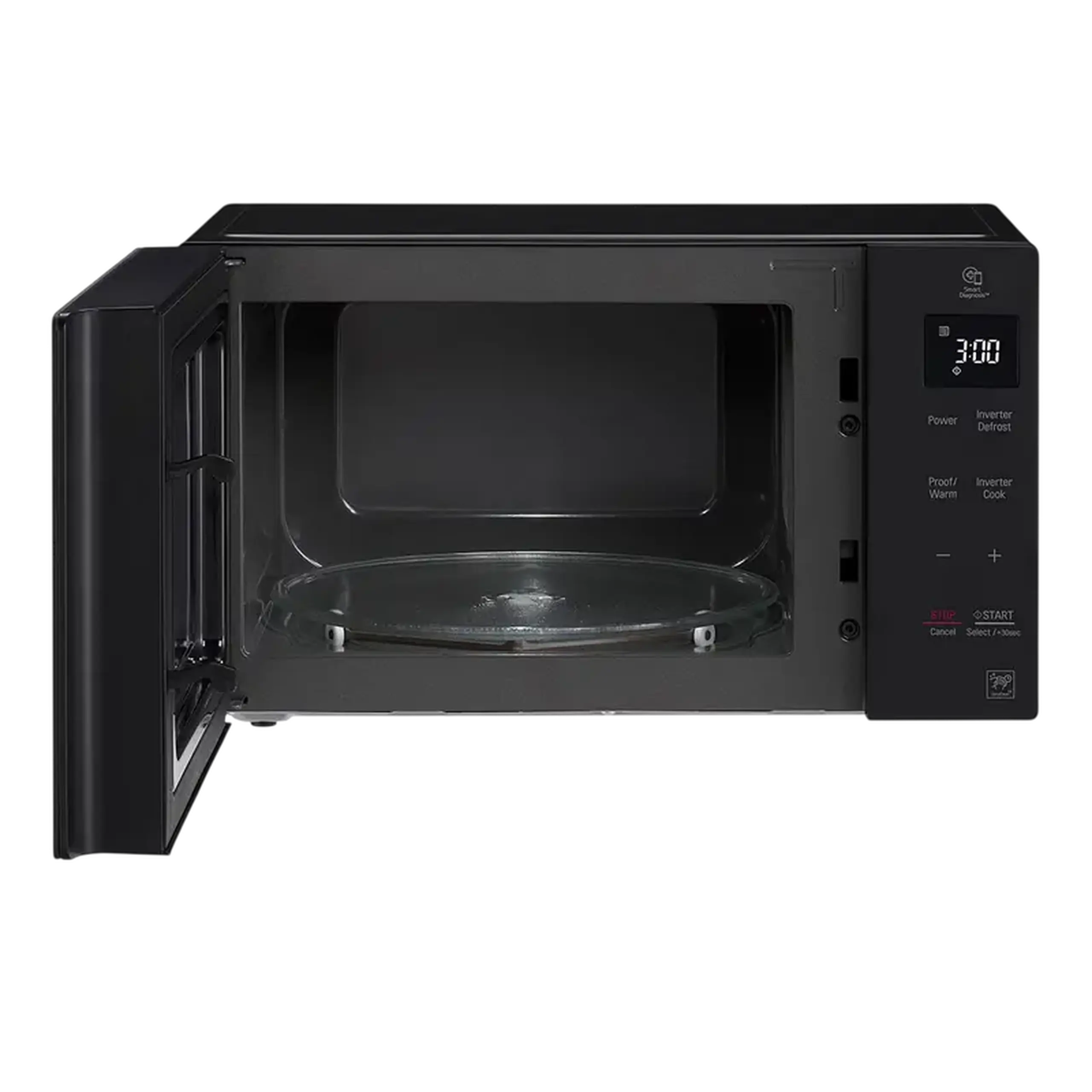 Cuptor cu microunde LG MS2535GIB, Negru