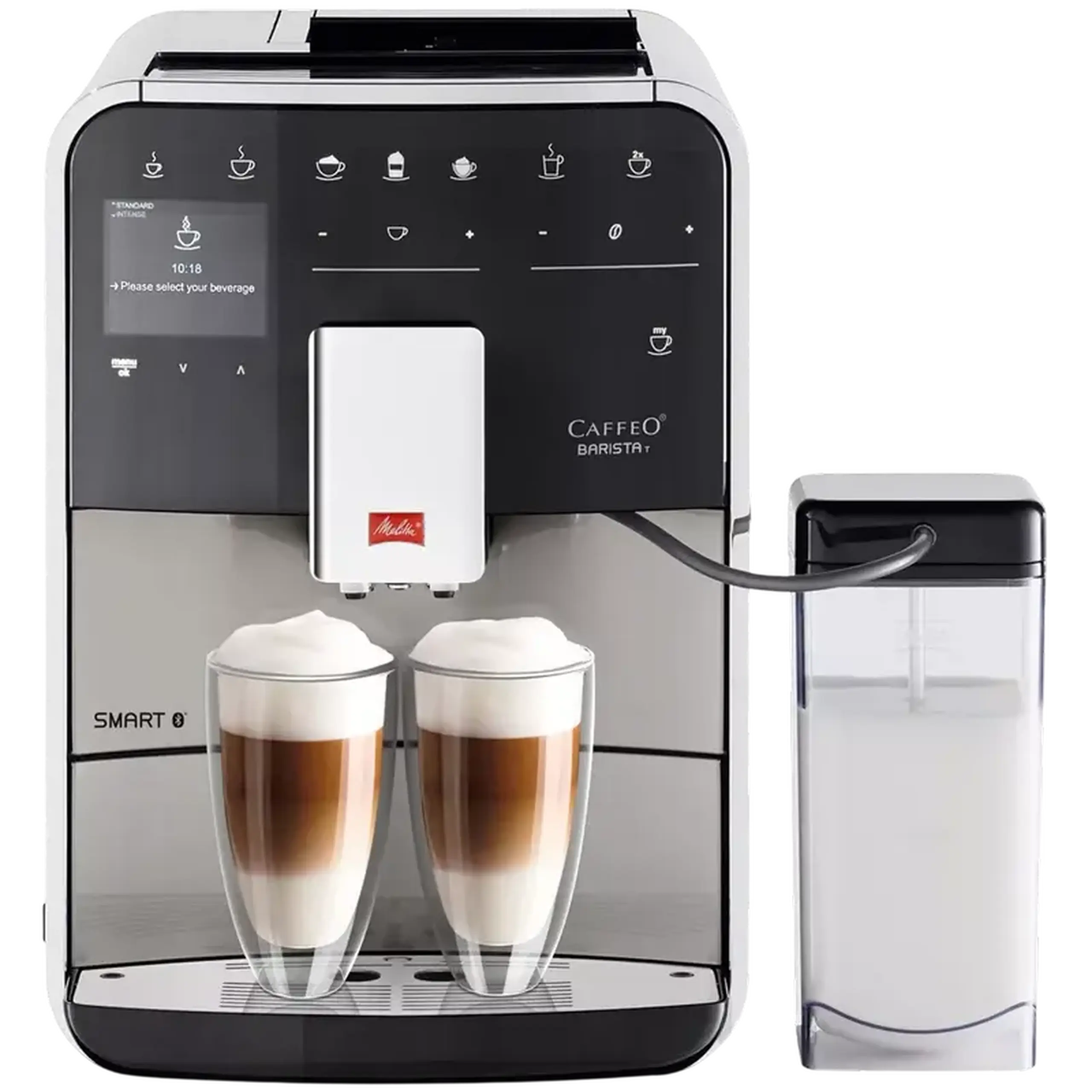 Aparat de cafea Melitta F83/0-101, Argintiu