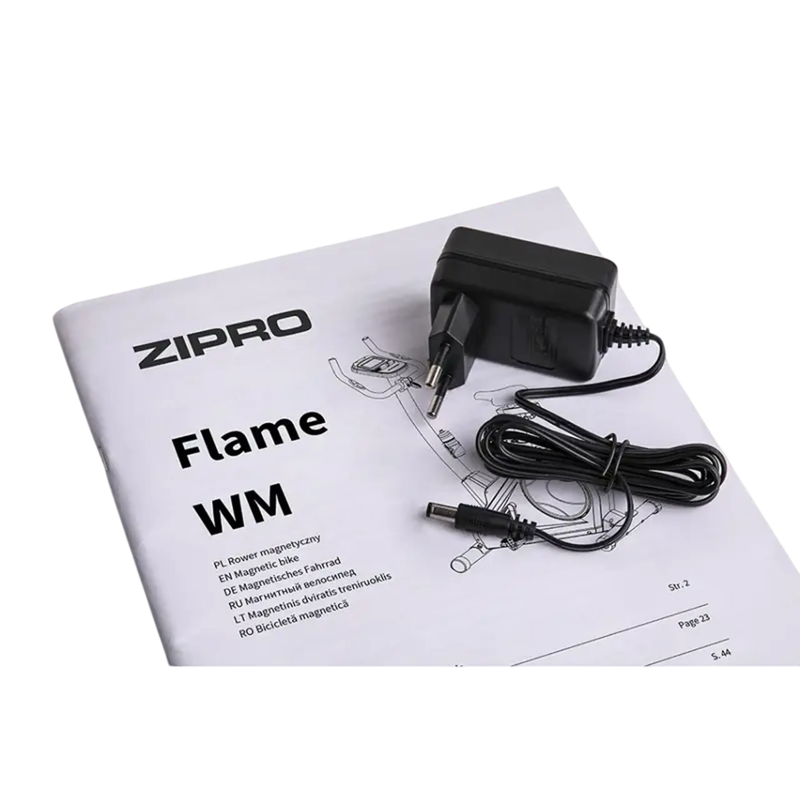 Bicicletă fitness Zipro Flame WM, Negru