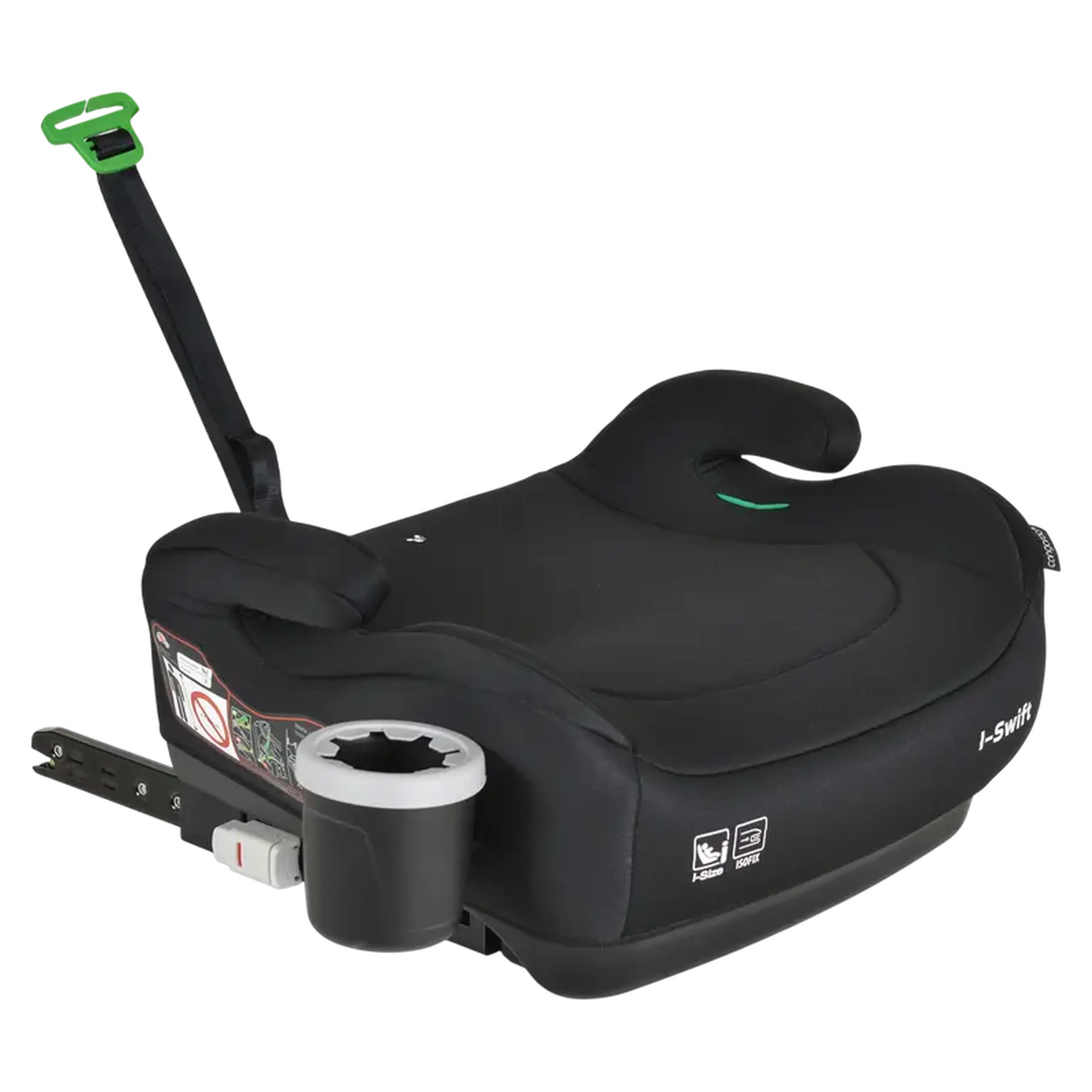 Booster Moni I-Swift, Grupa 3 (22-36 kg), Negru