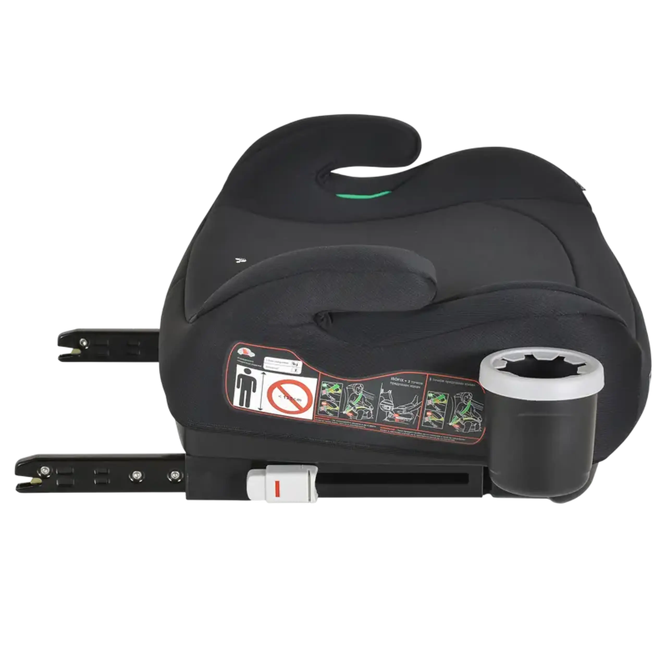Booster Moni I-Swift, Grupa 3 (22-36 kg), Negru